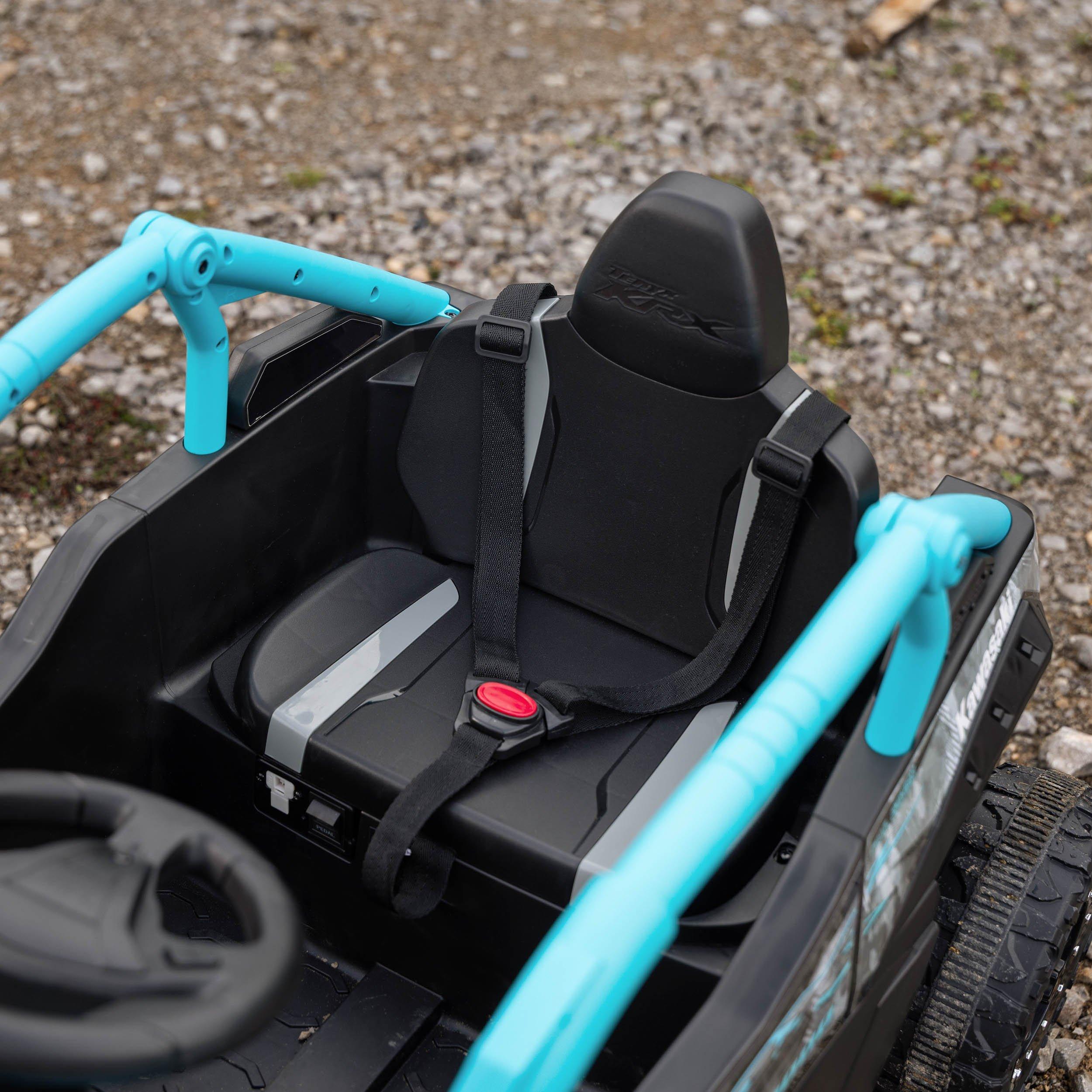 Black And Blue - Xootz - Kawasaki KRX 1000 12v Ride On-Black/Blue - 9
