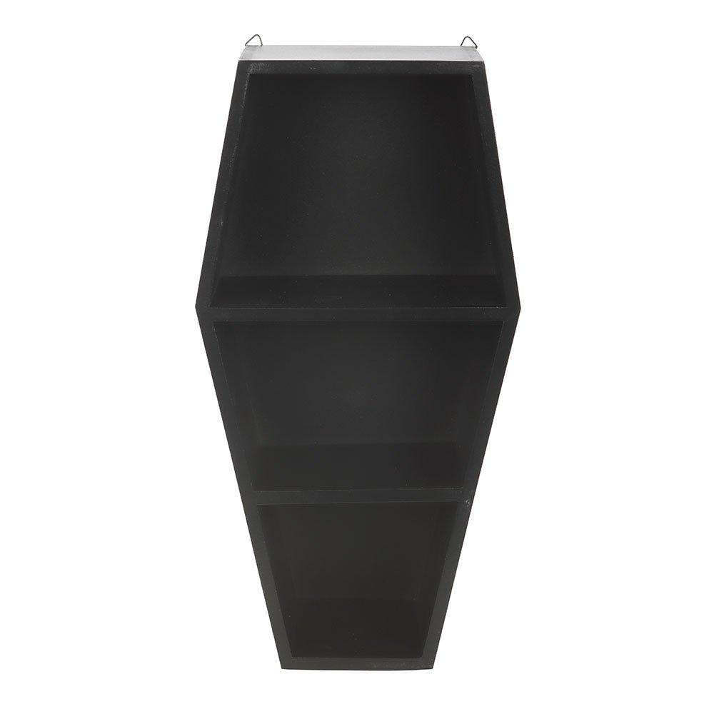 Black - Something Different - Small Black Coffin Shelf - 3