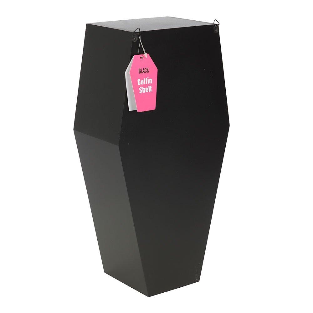 Black - Something Different - Small Black Coffin Shelf - 4