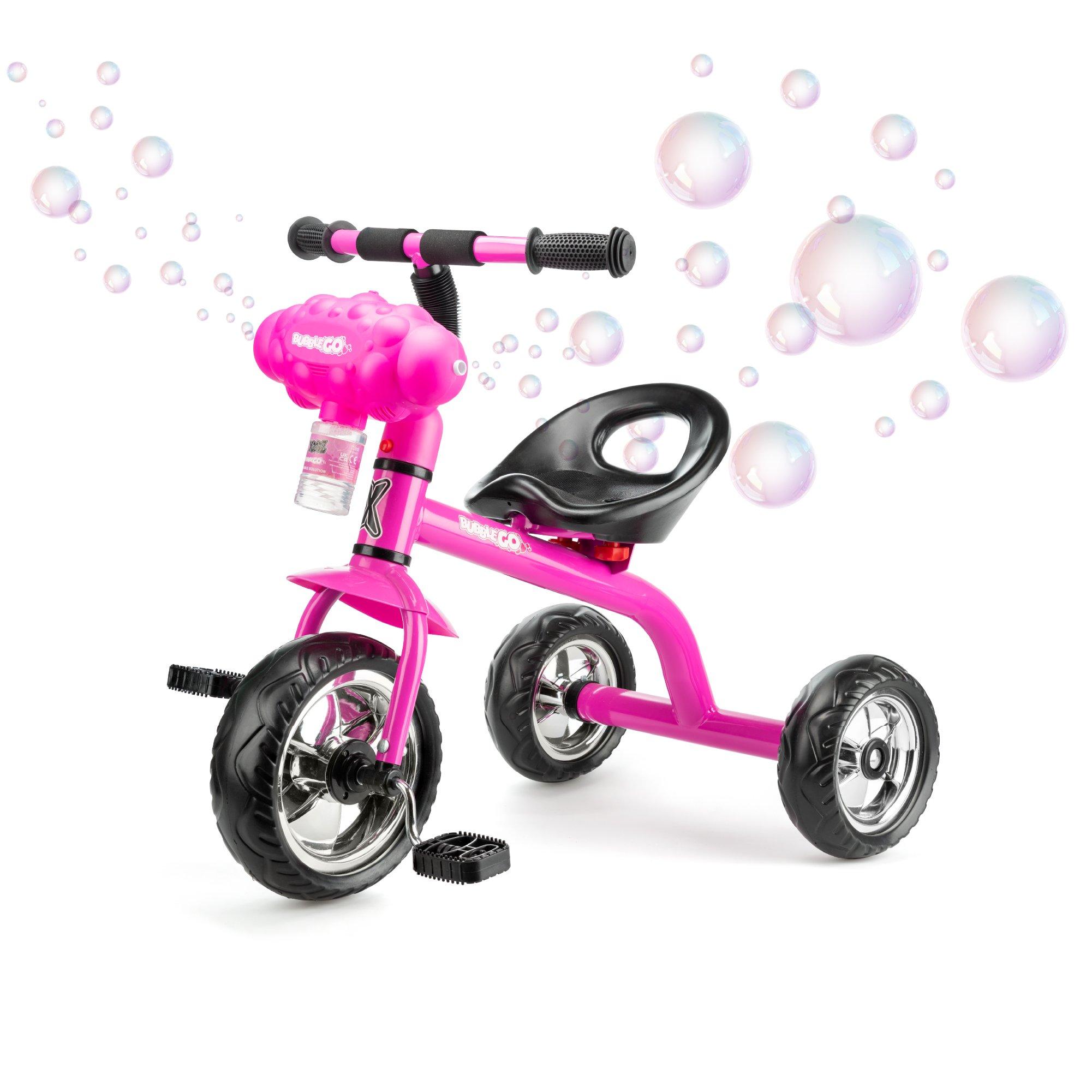 Hot Pink - Xootz - Bubble Go Trike - Pink - 2