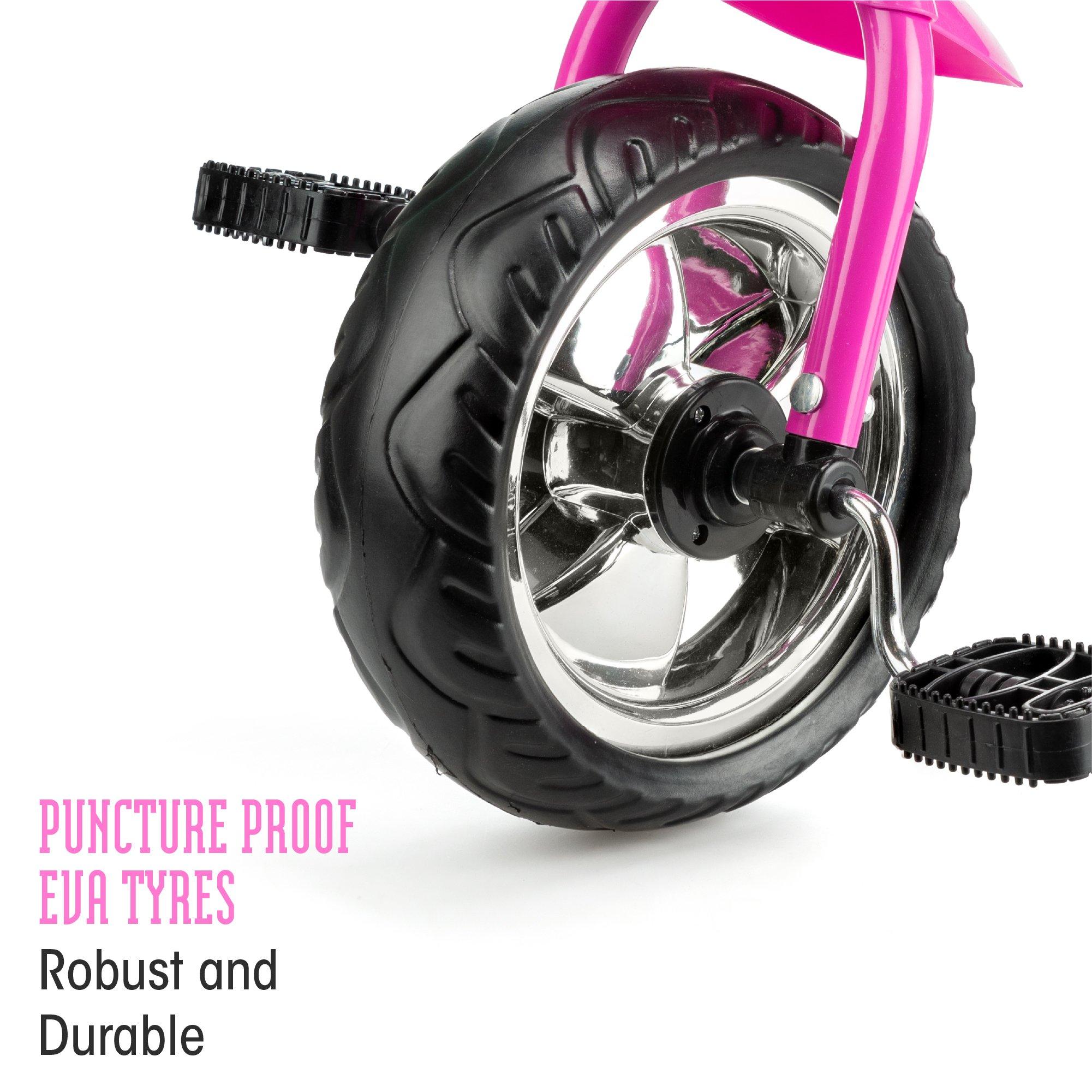 Hot Pink - Xootz - Bubble Go Trike - Pink - 5