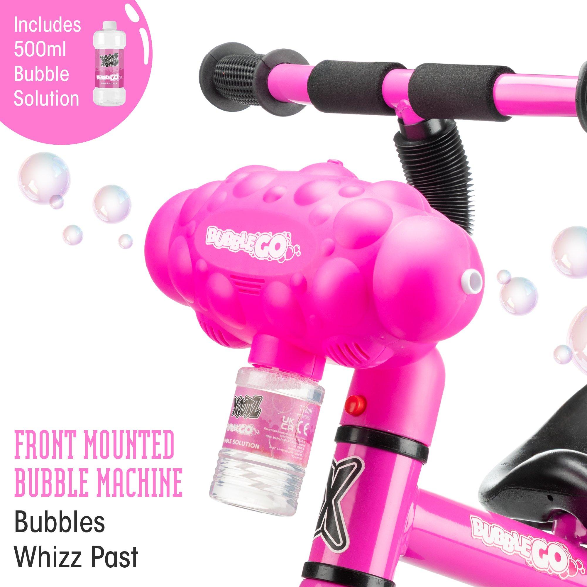 Hot Pink - Xootz - Bubble Go Trike - Pink - 7