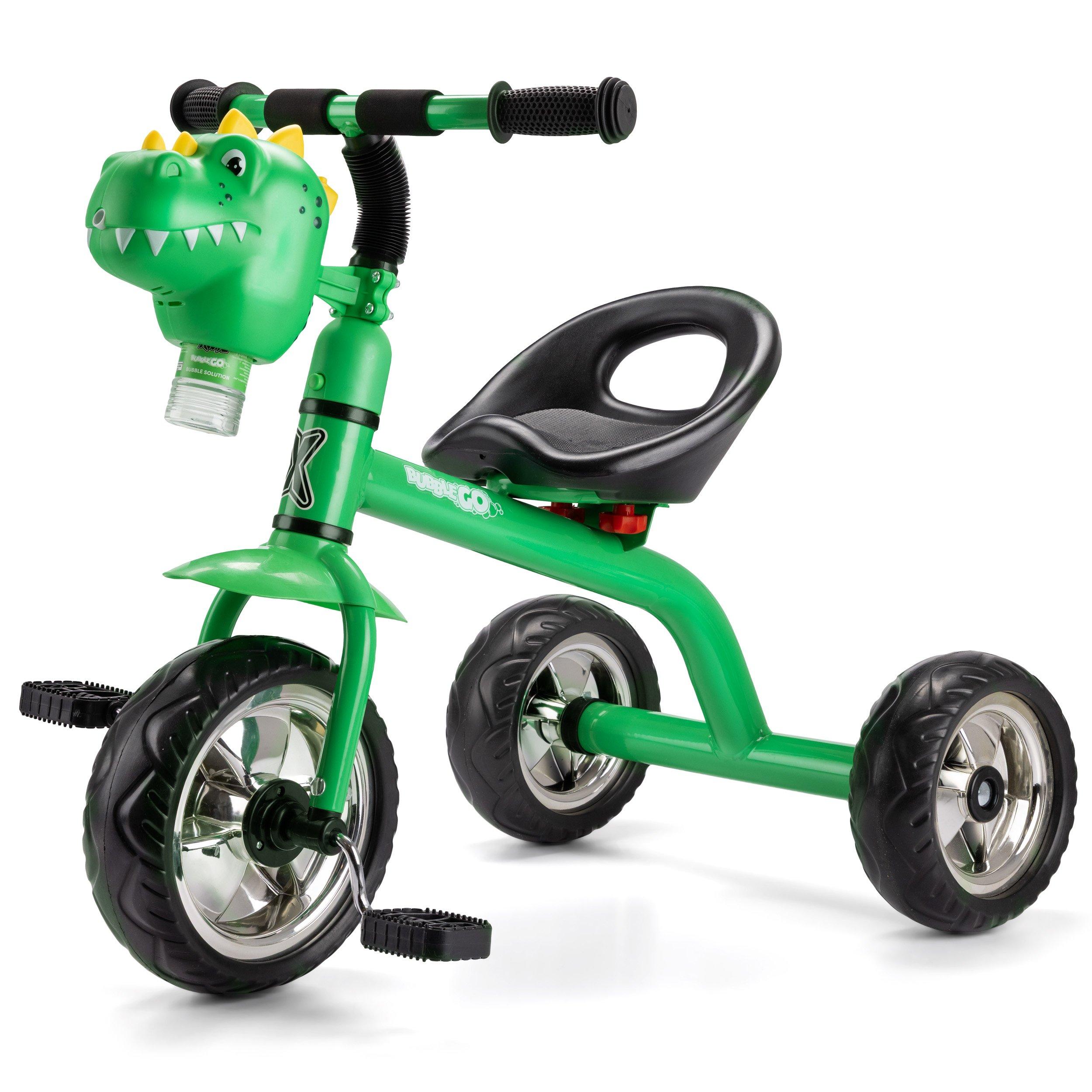 Green - Xootz - Dinosaur Bubble Go Trike - Green - 2