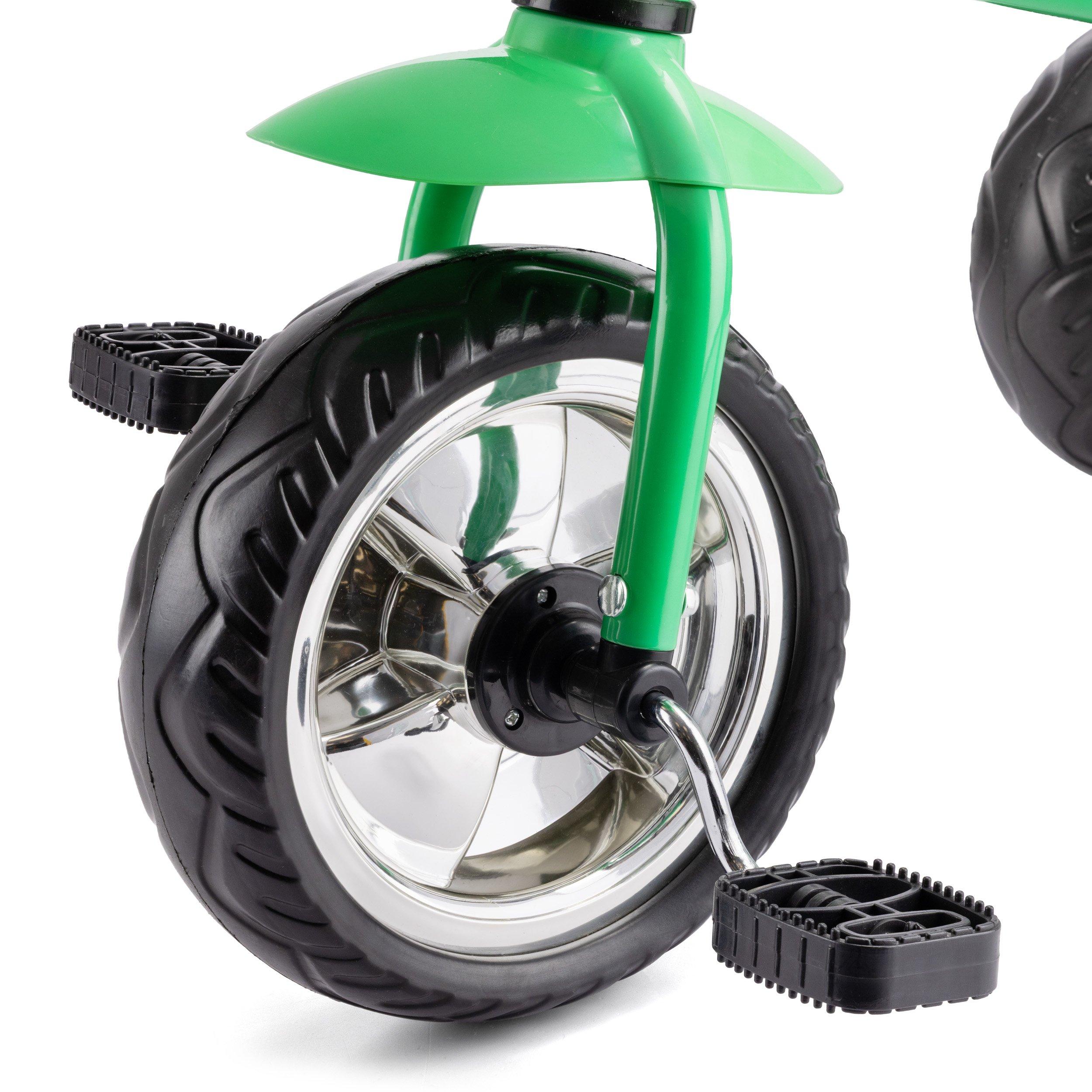 Green - Xootz - Dinosaur Bubble Go Trike - Green - 5