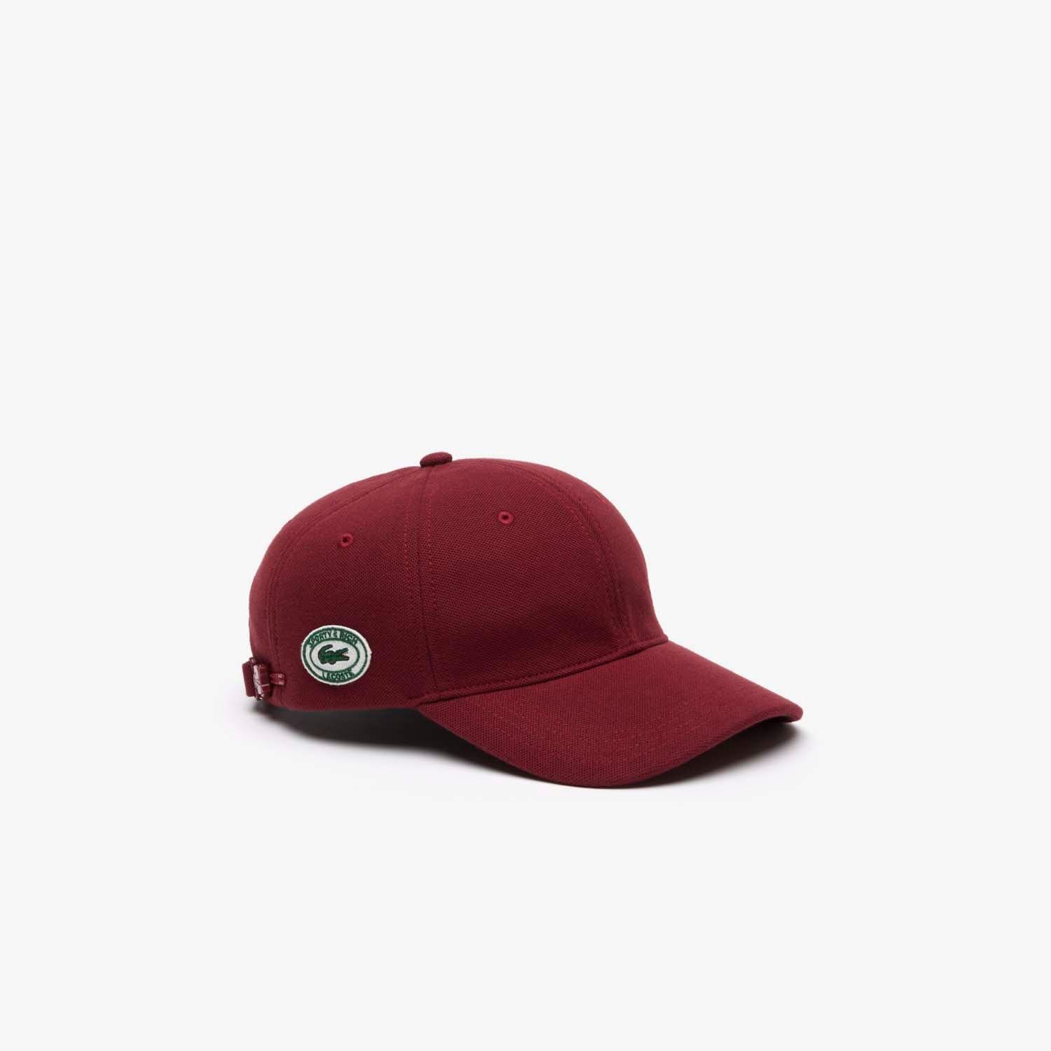 Red - Lacoste - Sporty & Rich Cap - 1