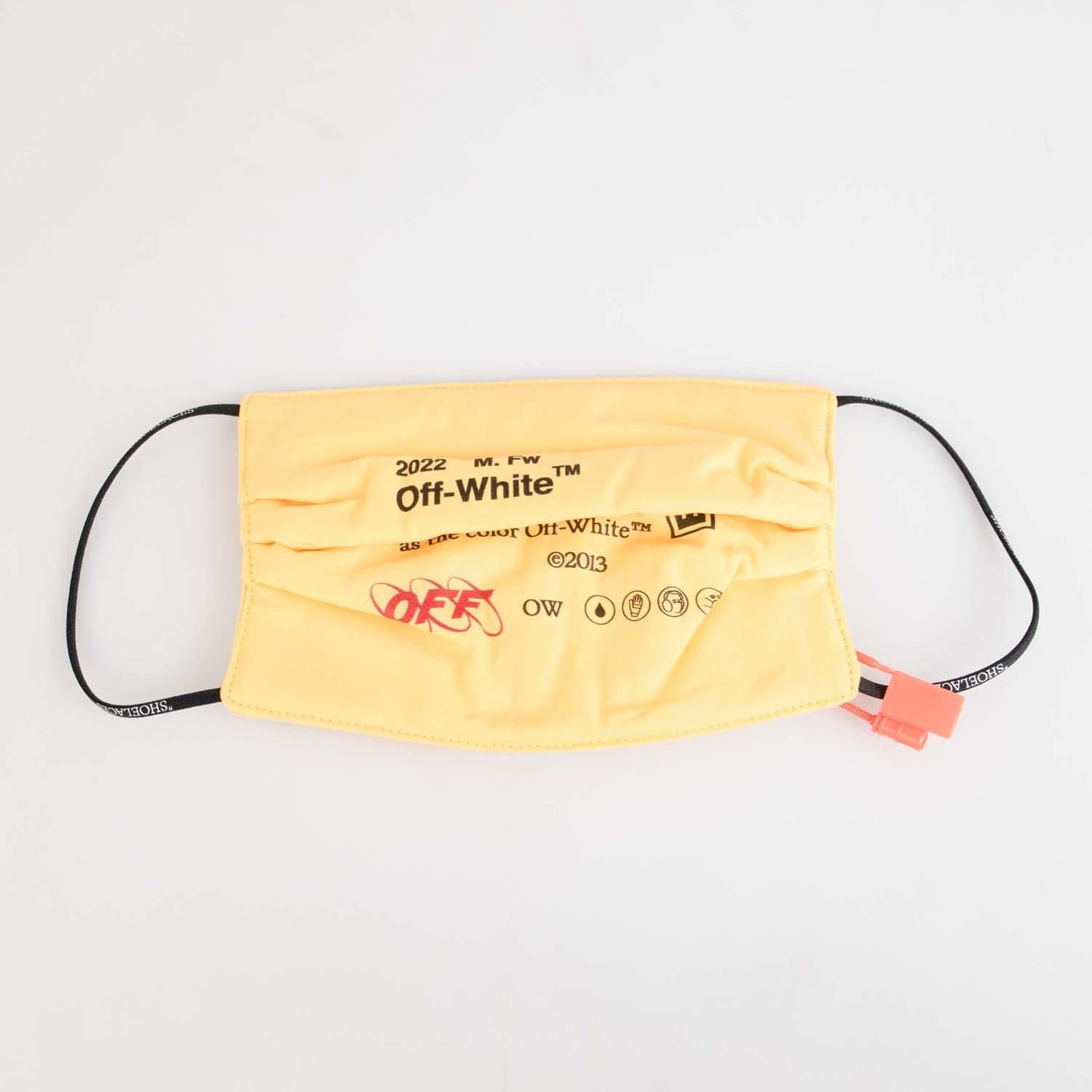 Yellow Black - Off White - City Off Mask - 1
