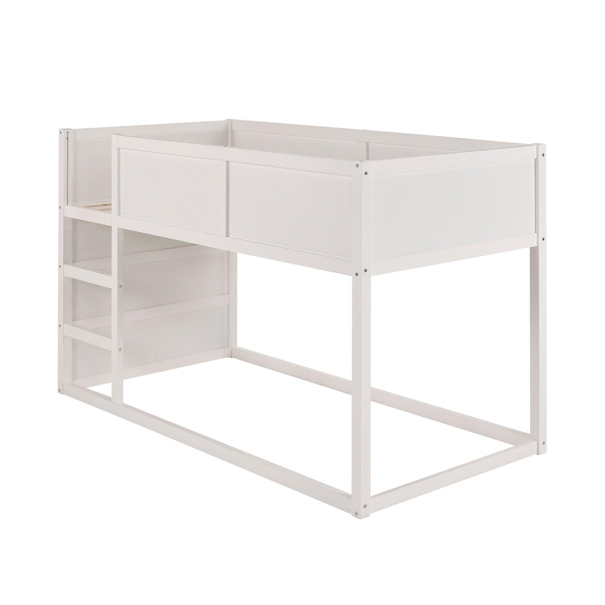 White - Aspire - Hideout Reversible Midsleeper Children's Bed with - 5