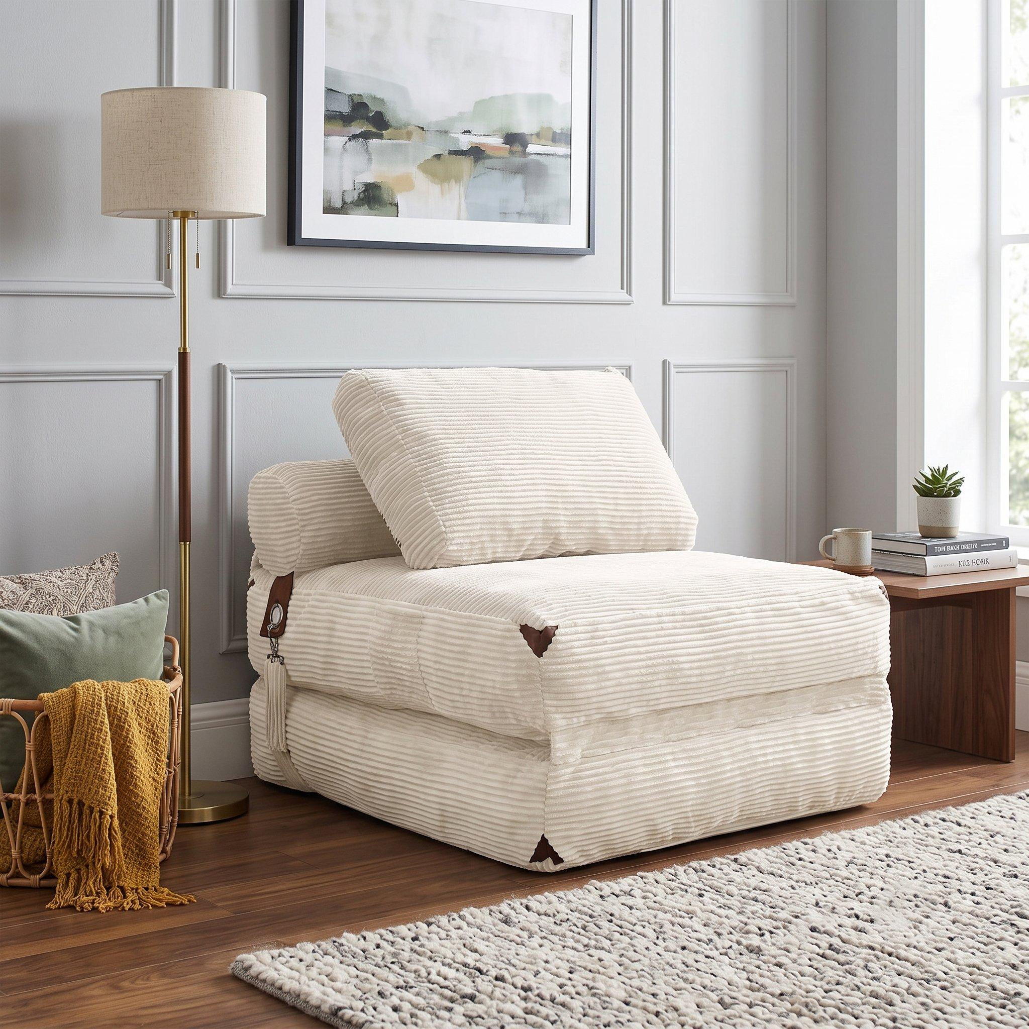 White - Urban Meuble - SOFA BED Convertible Lounge - 1