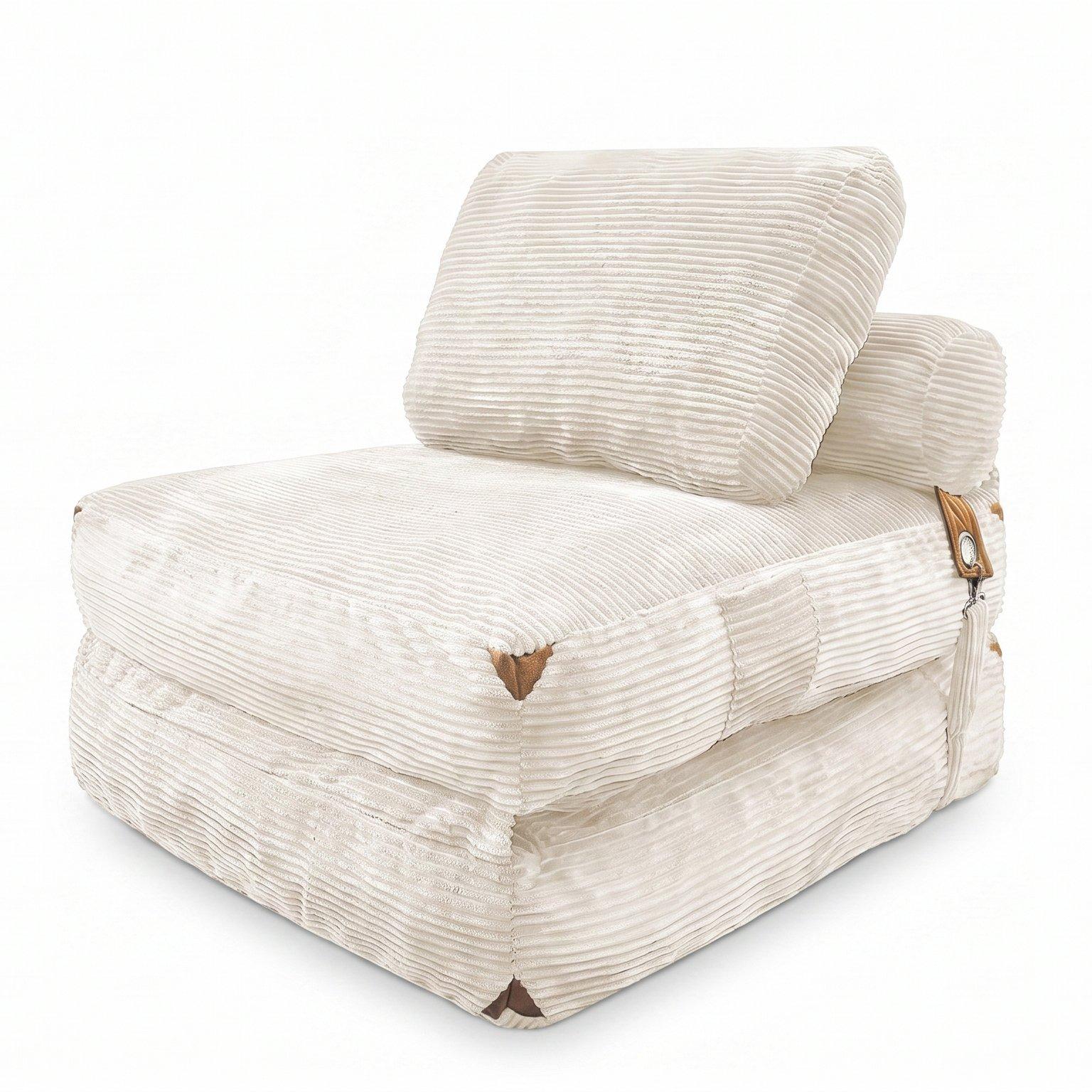 White - Urban Meuble - SOFA BED Convertible Lounge - 5