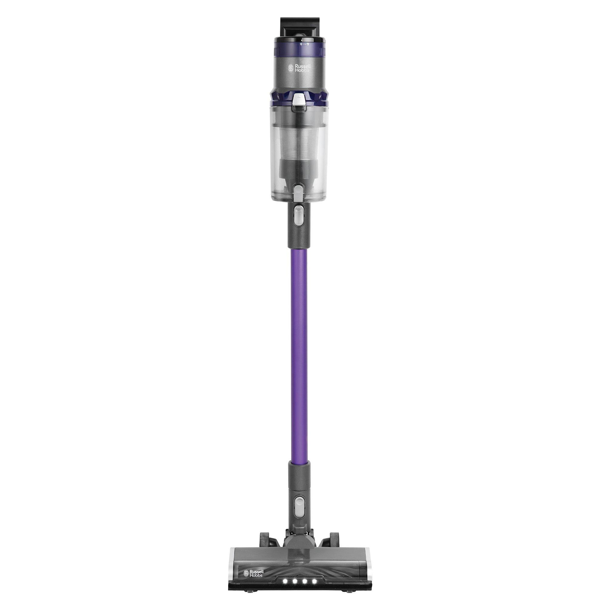Grey And Purple - Russell Hobbs - RHHS8101 Glide Pro Ultra Cordless Stick Vacuum - 15