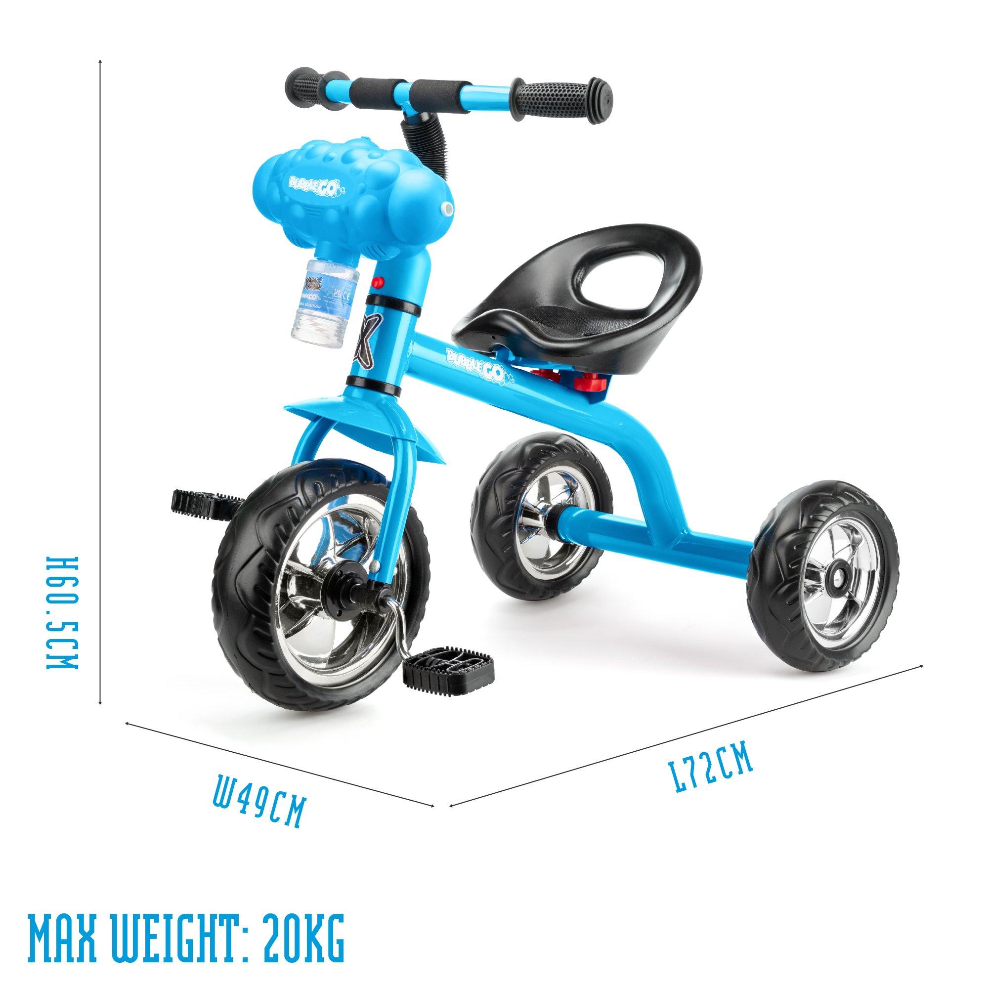 Blue - Xootz - Bubble Go Trike - Blue - 8