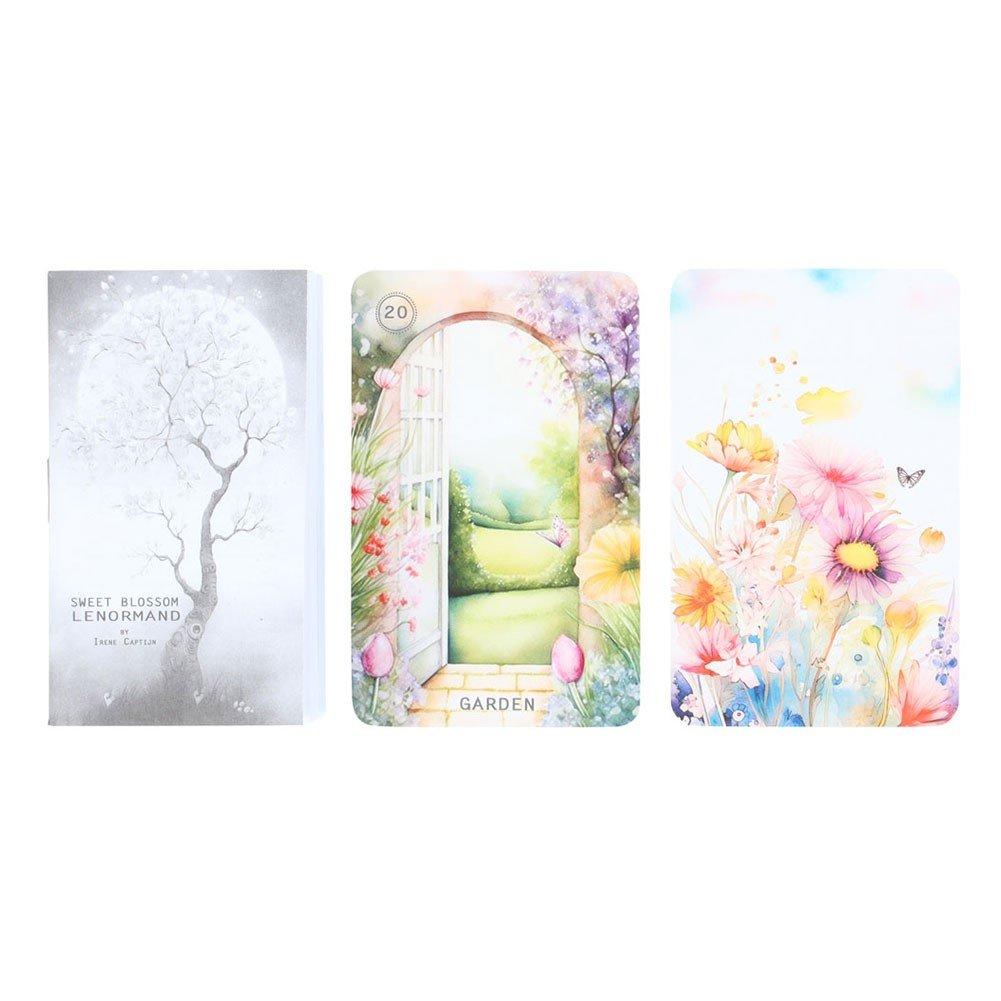 White - Something Different - Sweet Blossom Mini Lenormand Cards by Irene Captij - 2