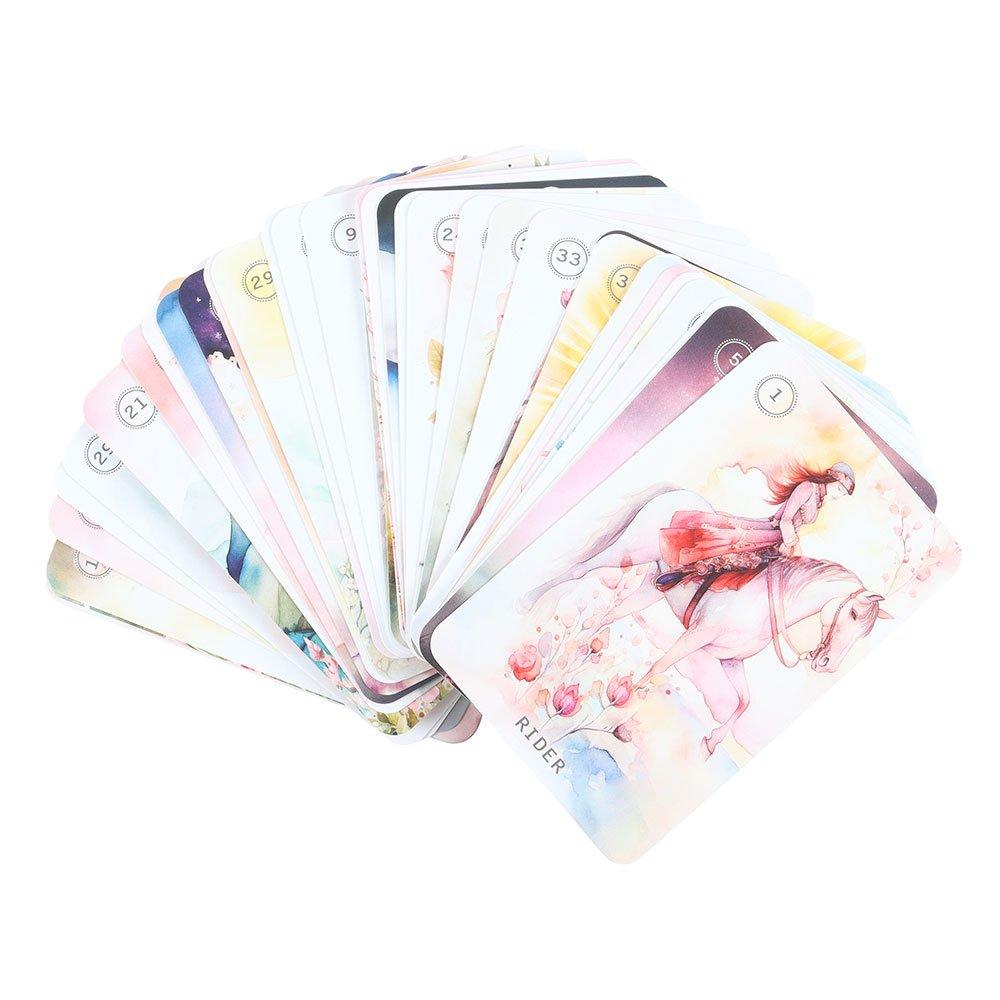 White - Something Different - Sweet Blossom Mini Lenormand Cards by Irene Captij - 4