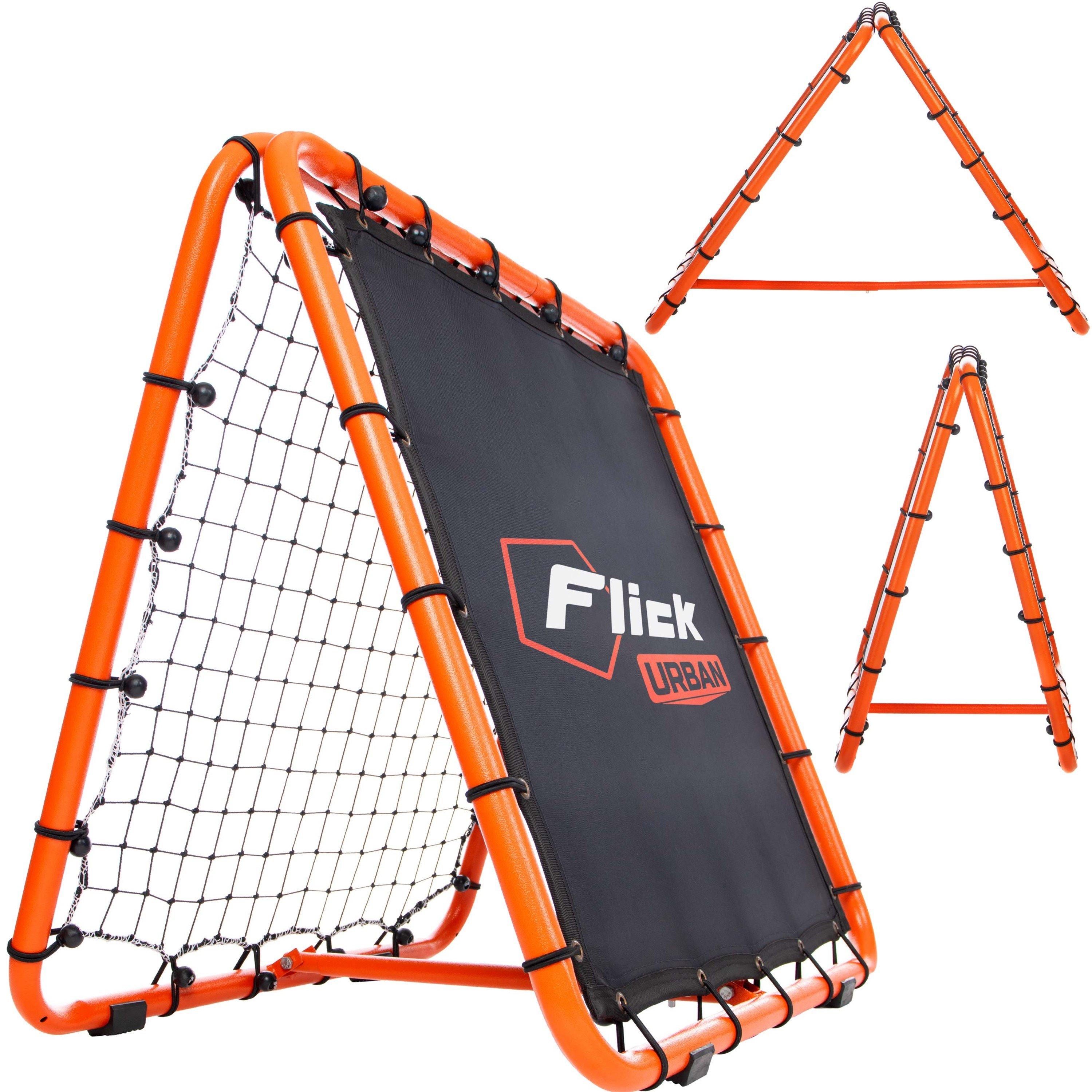Orange & Black - Football Flick - Football Flick Urban Dual Speed Rebound Net - 1