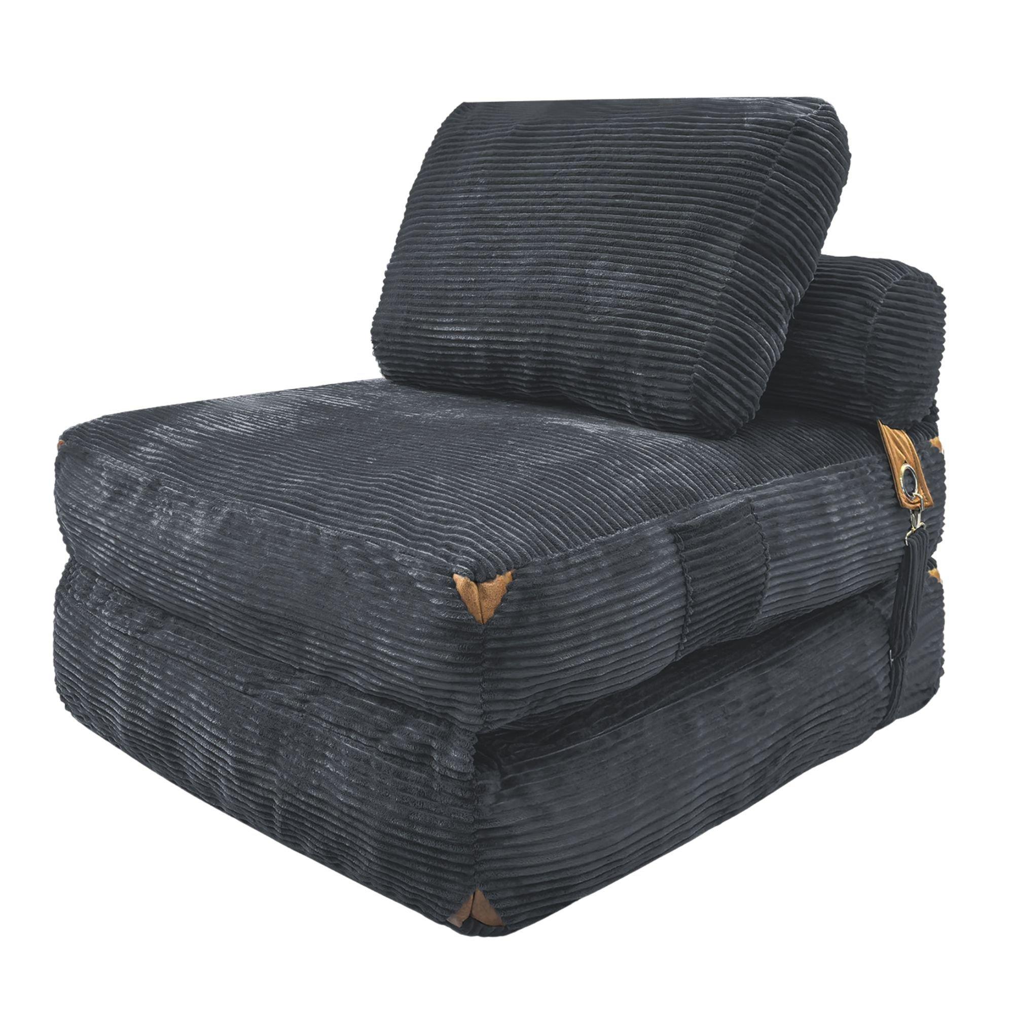Gray - Urban Meuble - SOFA BED Convertible Lounge - 5