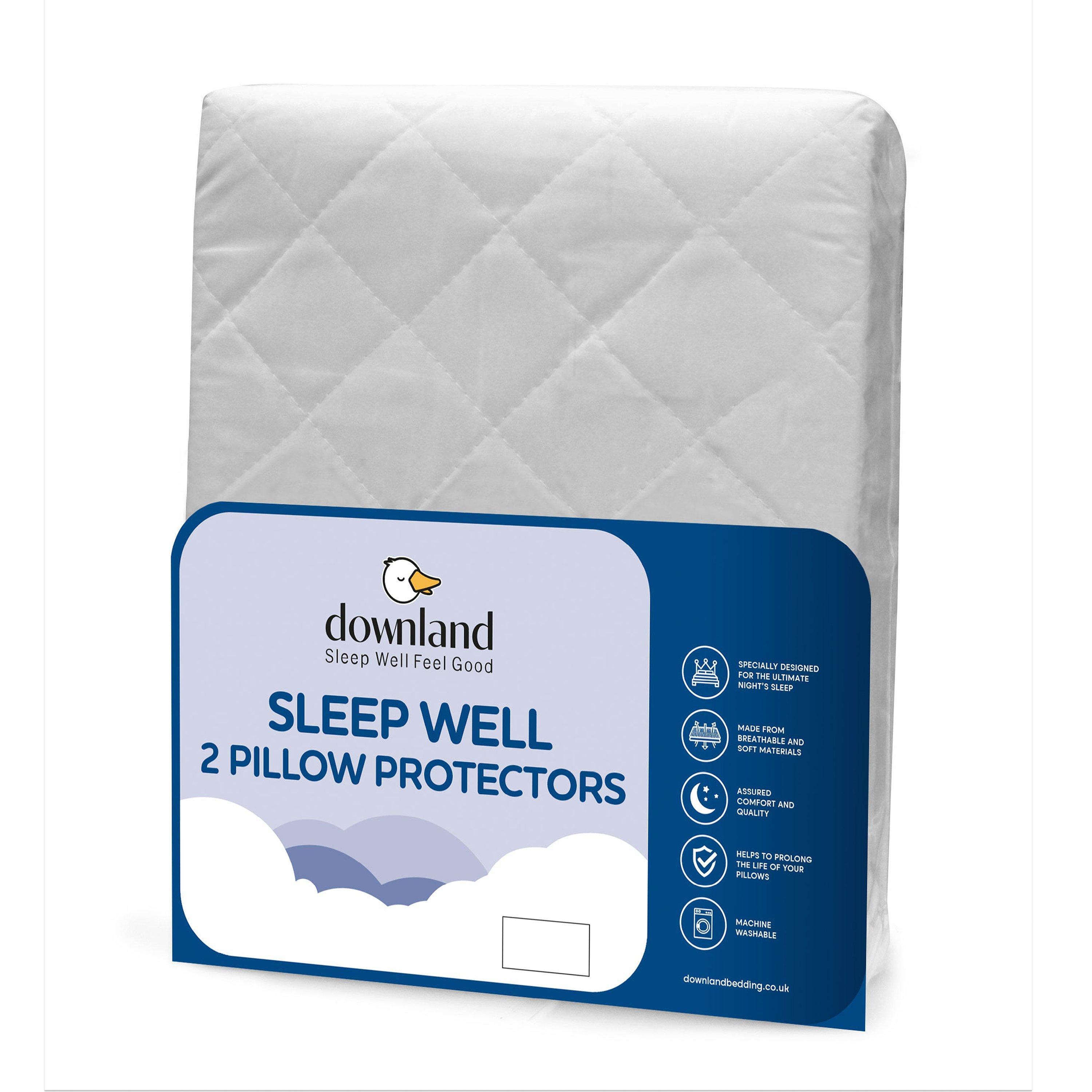 Downland Sleep Well Pillow Protector Pair