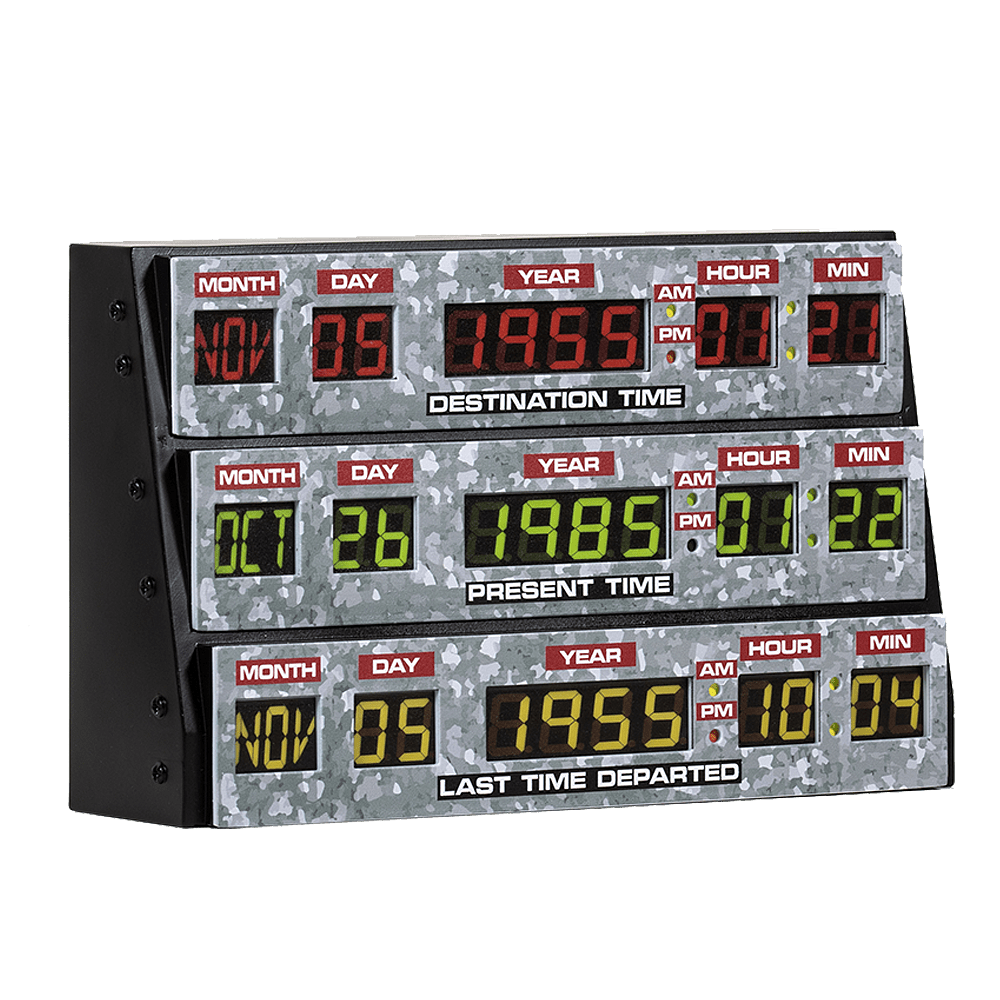 Merchandise - Back to the Future - Official Back To The Future 3D Desk Lamp - 1