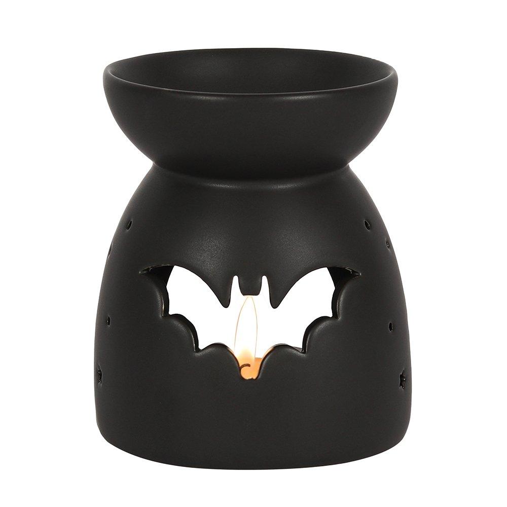Black - Something Different - Black Bat Cut Out Oil Burner - 2