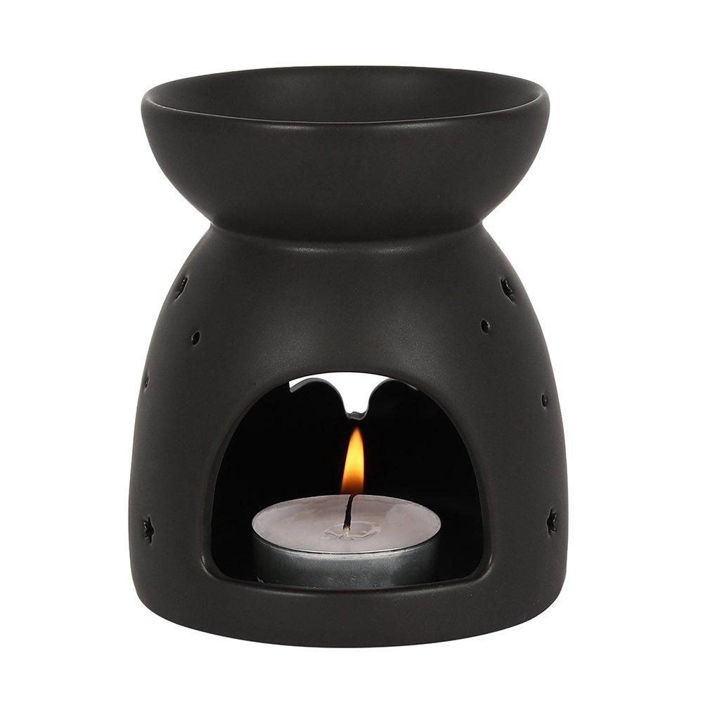 Black - Something Different - Black Bat Cut Out Oil Burner - 4