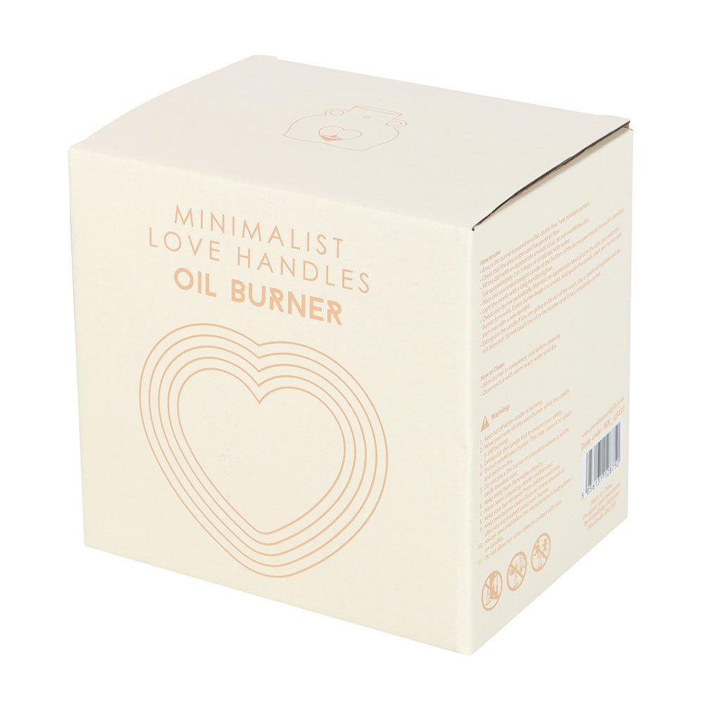 White & Cream - Something Different - Cream Speckle Bum Oil Burner - 6