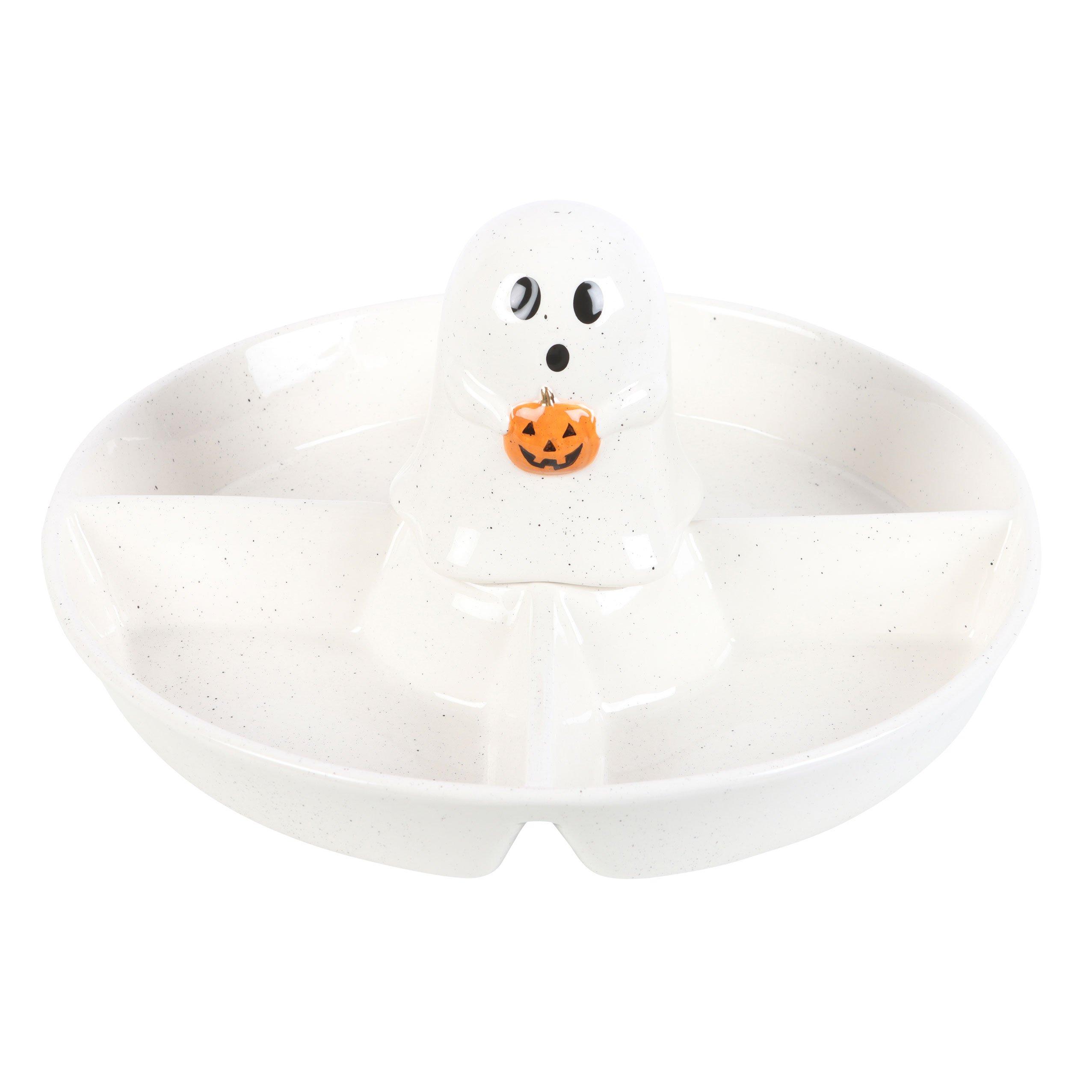 White - Something Different - Ghost Chip & Dip Snack Dish - 3