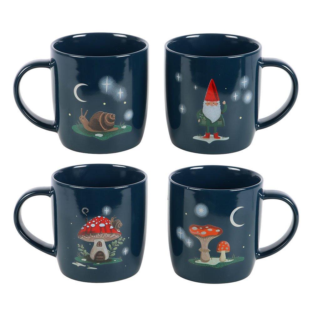 Blue - Something Different - Gnome Sweet Gnome Mug Set - 2