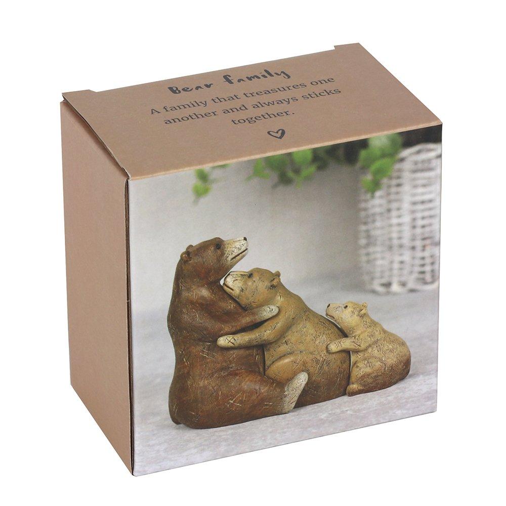 Brown - Something Different - Bear Family Ornament - 5