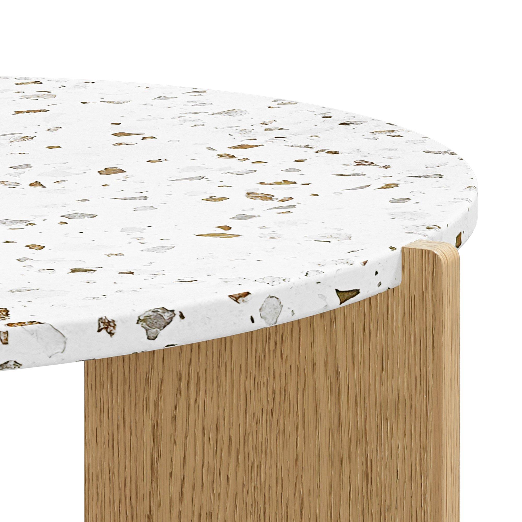 White - Urban Meuble - Modern Nesting Coffee Table Set - 14