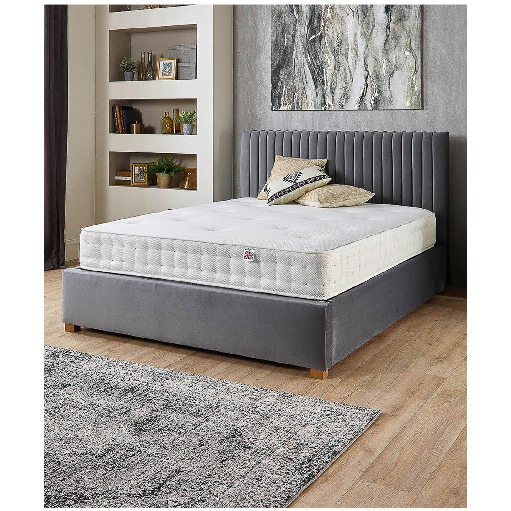 White - Aspire - True Hybrid Cashmere Wool Memory Pocket+ Mattress - 2