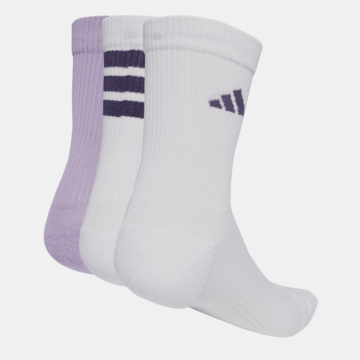 Wit - adidas - 3 Pack of Logo Socks - 2