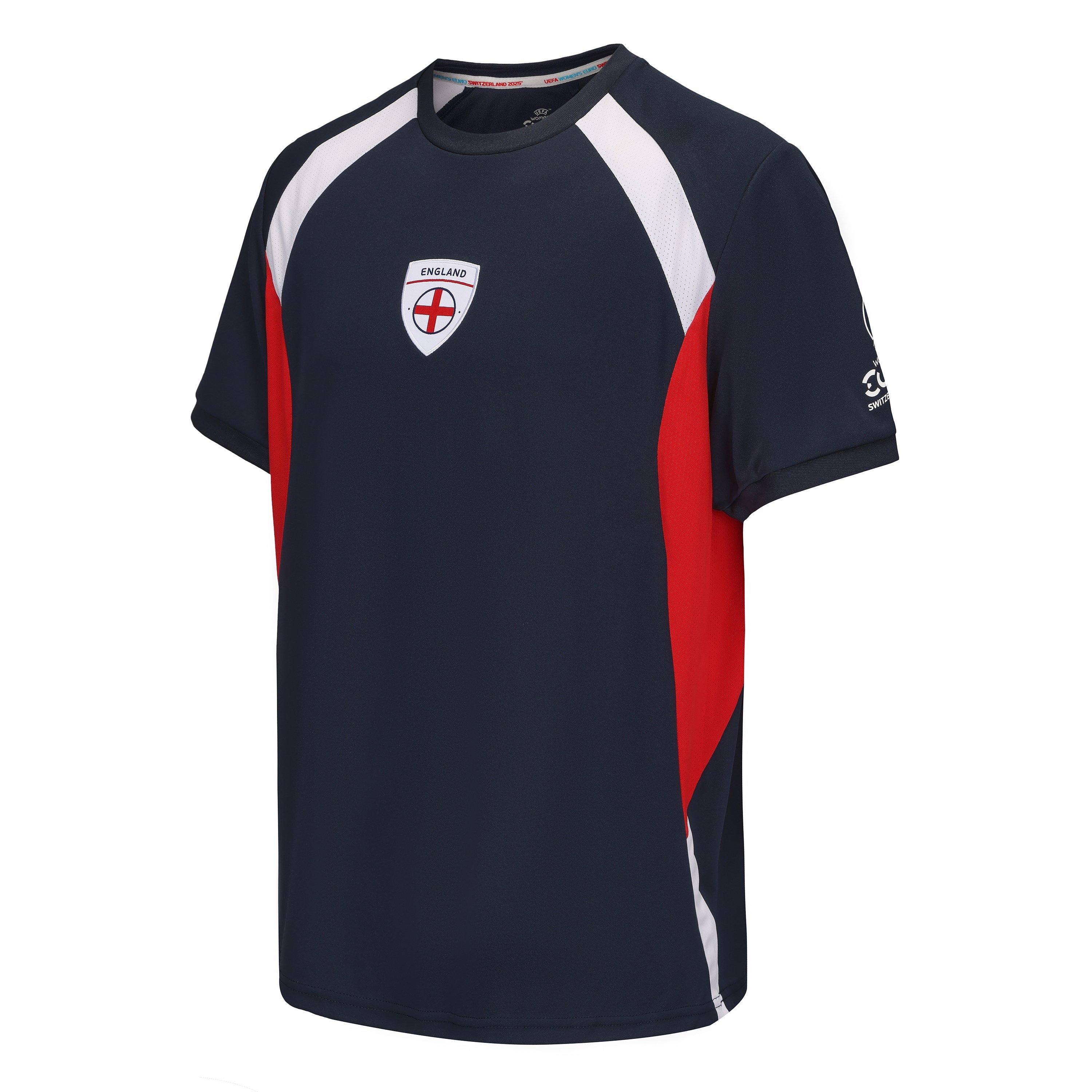 Engleska plava - UEFA - Euros 2025™ England T-Shirt Adults - 2