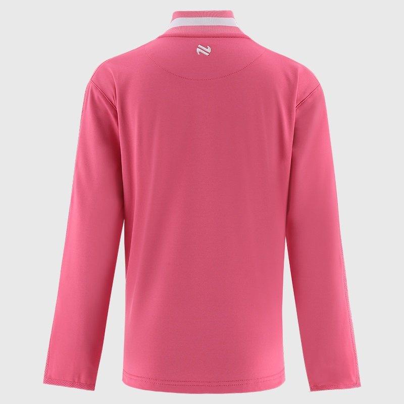 Pink/Pink/White - ONeills - Dublin Nepal Half Zip Top Girls - 2