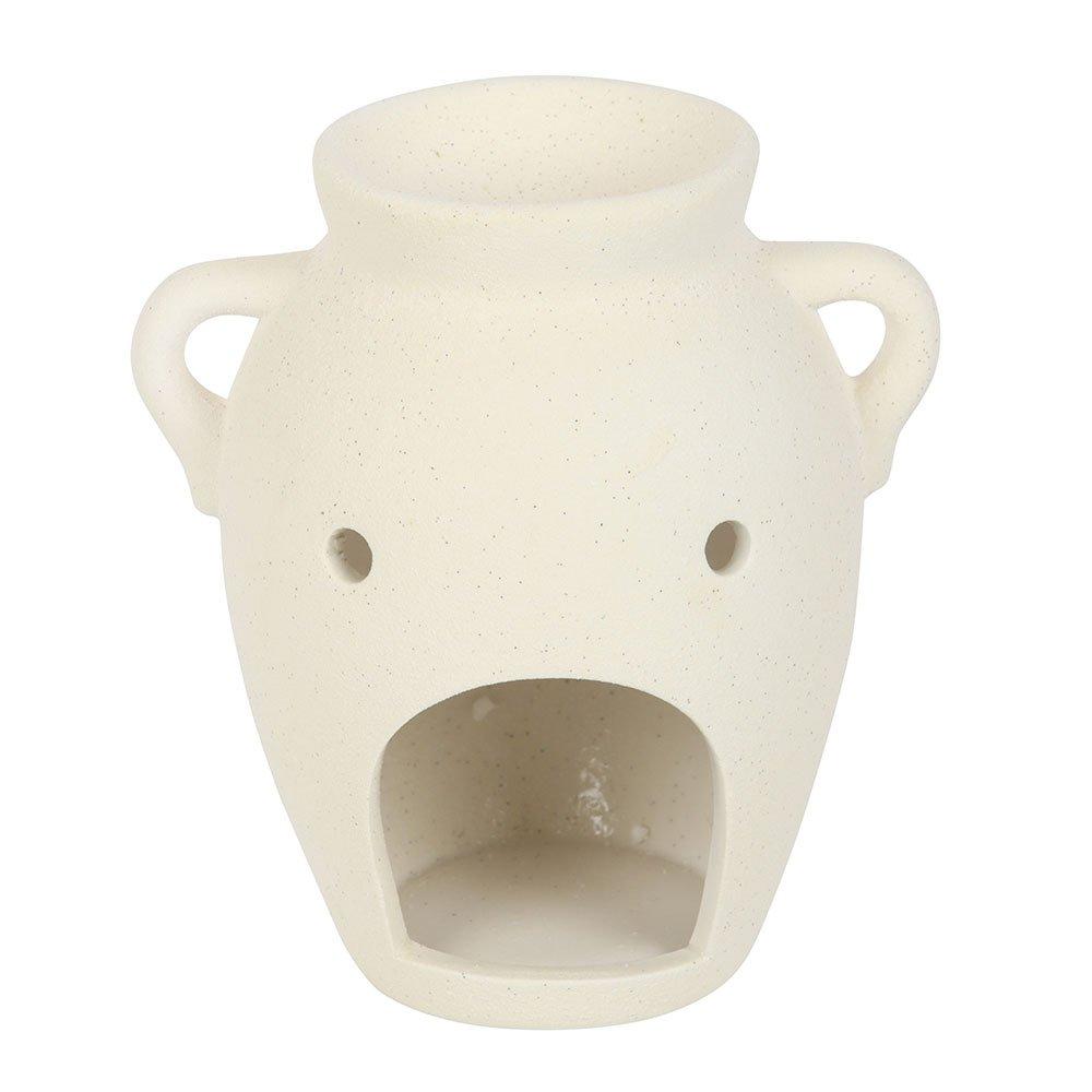 White - Something Different - Vase Shaped Oil Burner and Wax Warmer - 3