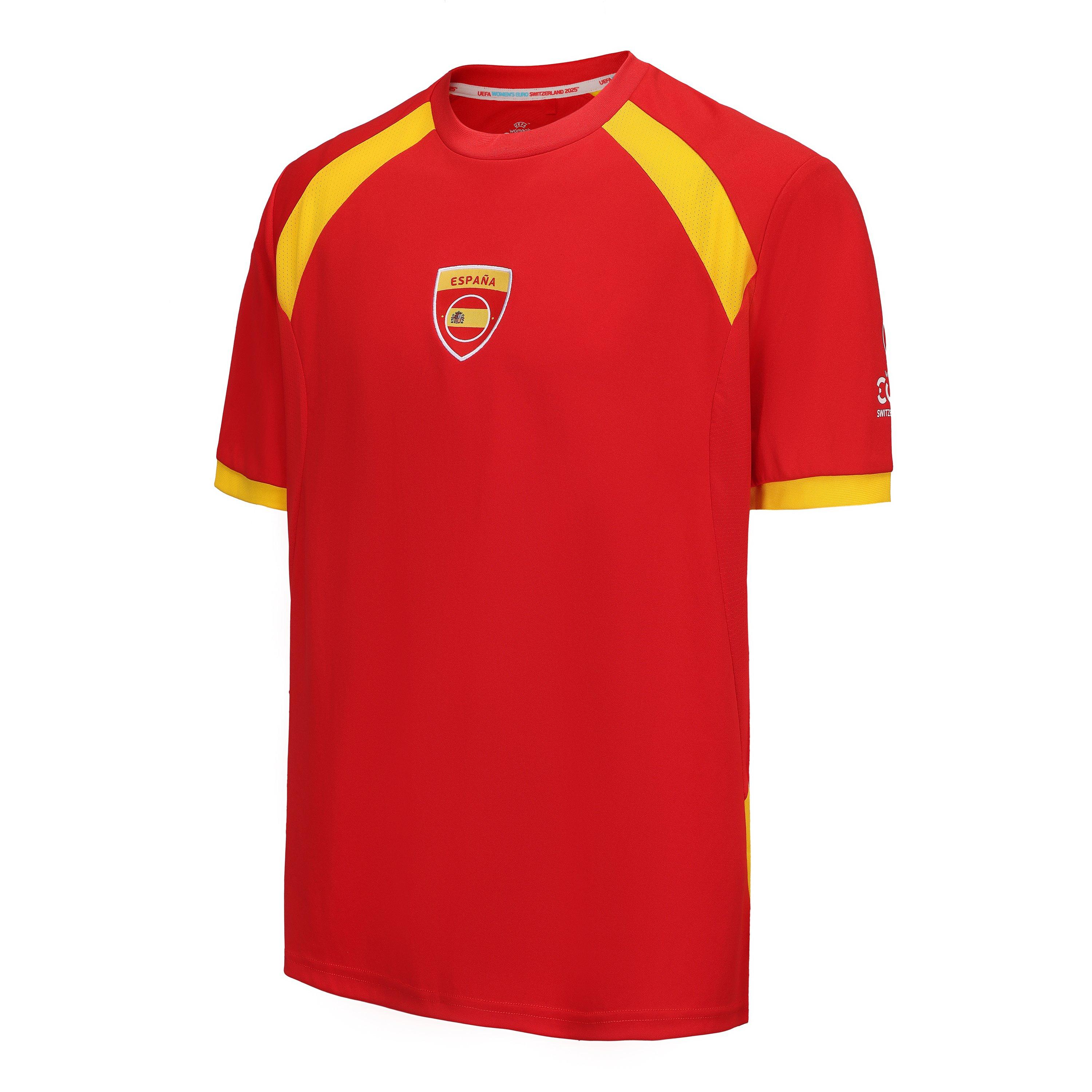 Spain - UEFA - The UEFA Euros 2025™ Spain T-Shirt Adults - 2