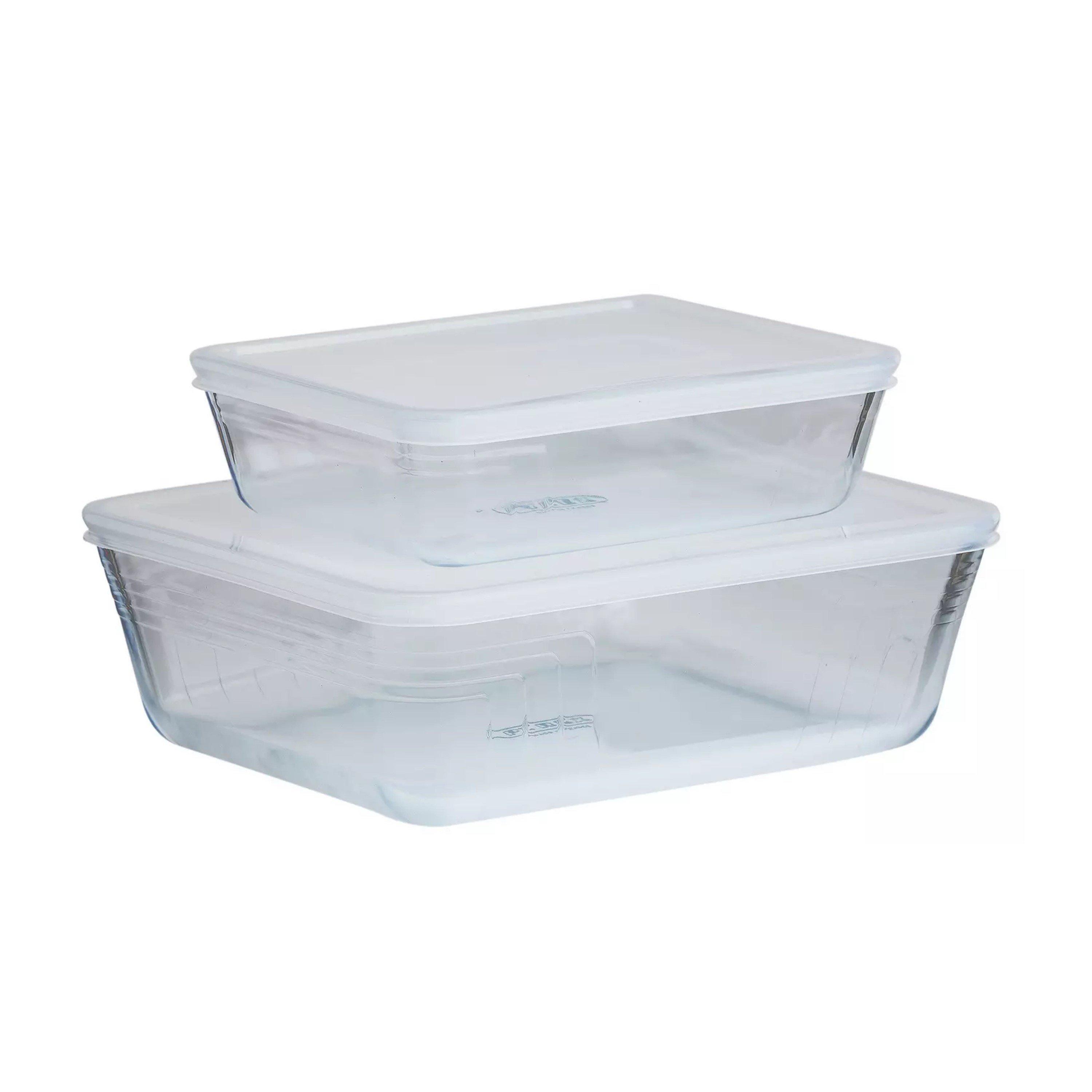 Pyrex Pyrex Cook and Freeze 2 Piece Rectangular Storage