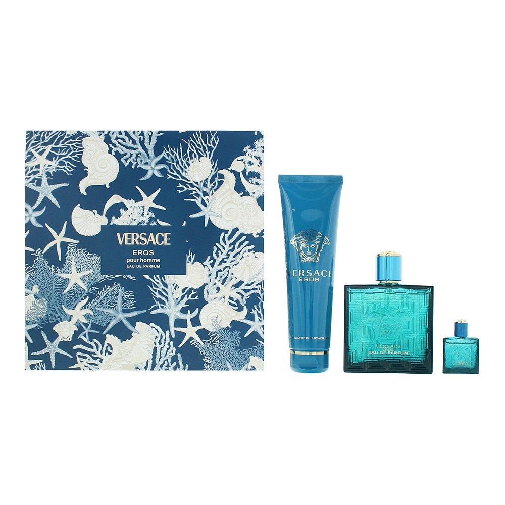 None - Versace - Versace Eros Pour Homme 3 Piece Gift Set - 1