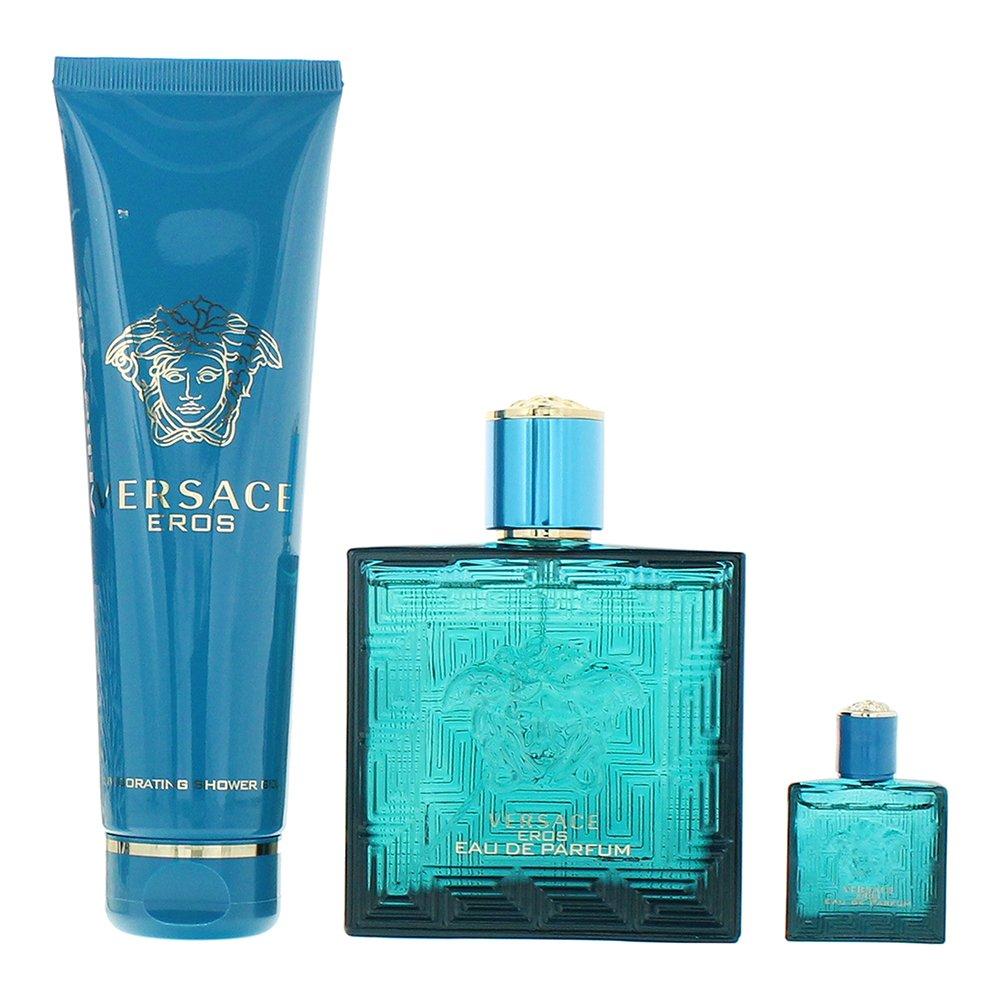 None - Versace - Versace Eros Pour Homme 3 Piece Gift Set - 2