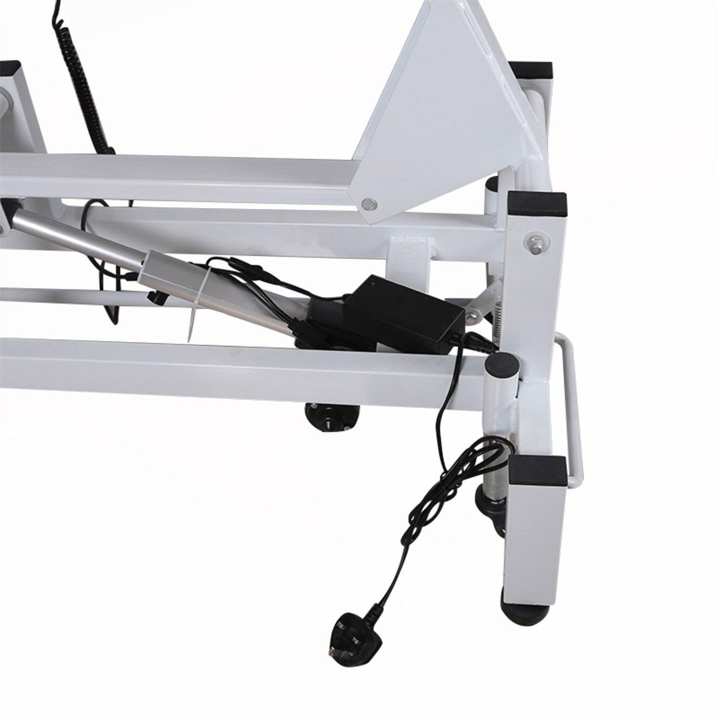 White - SHEONLY - Electric Facial Massage Reclining Bed on Wheels - 11