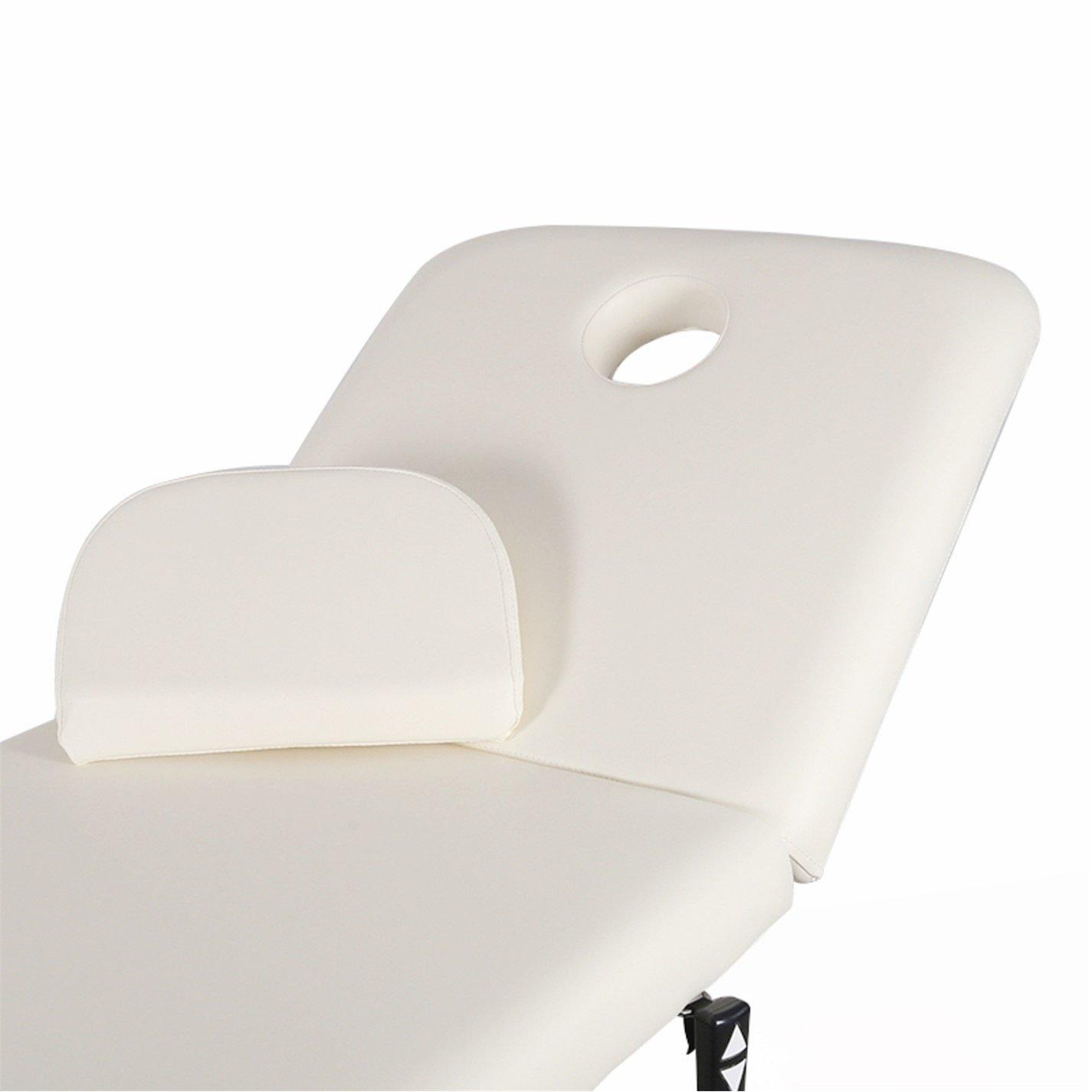 White - SHEONLY - Electric Facial Massage Reclining Bed on Wheels - 7
