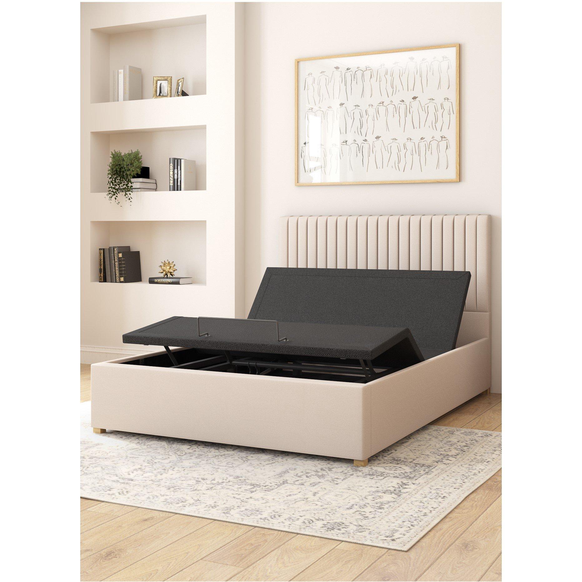 Off White - Aspire - Grant Adjustable Bed Linen Fabric - 3