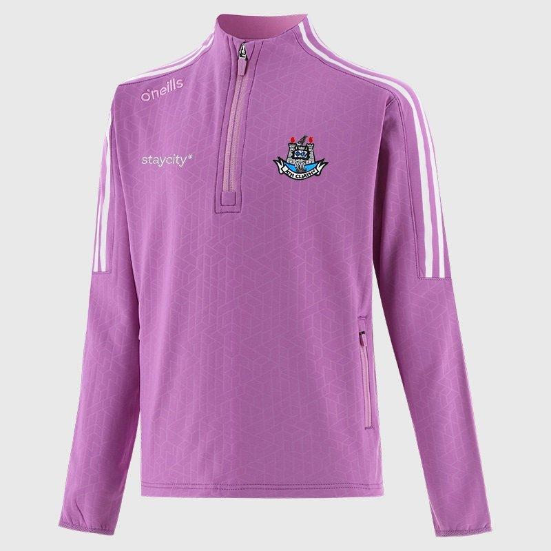 PNK/WHI/PNK - ONeills - Dublin Hydra Half Zip Top Ladies - 1