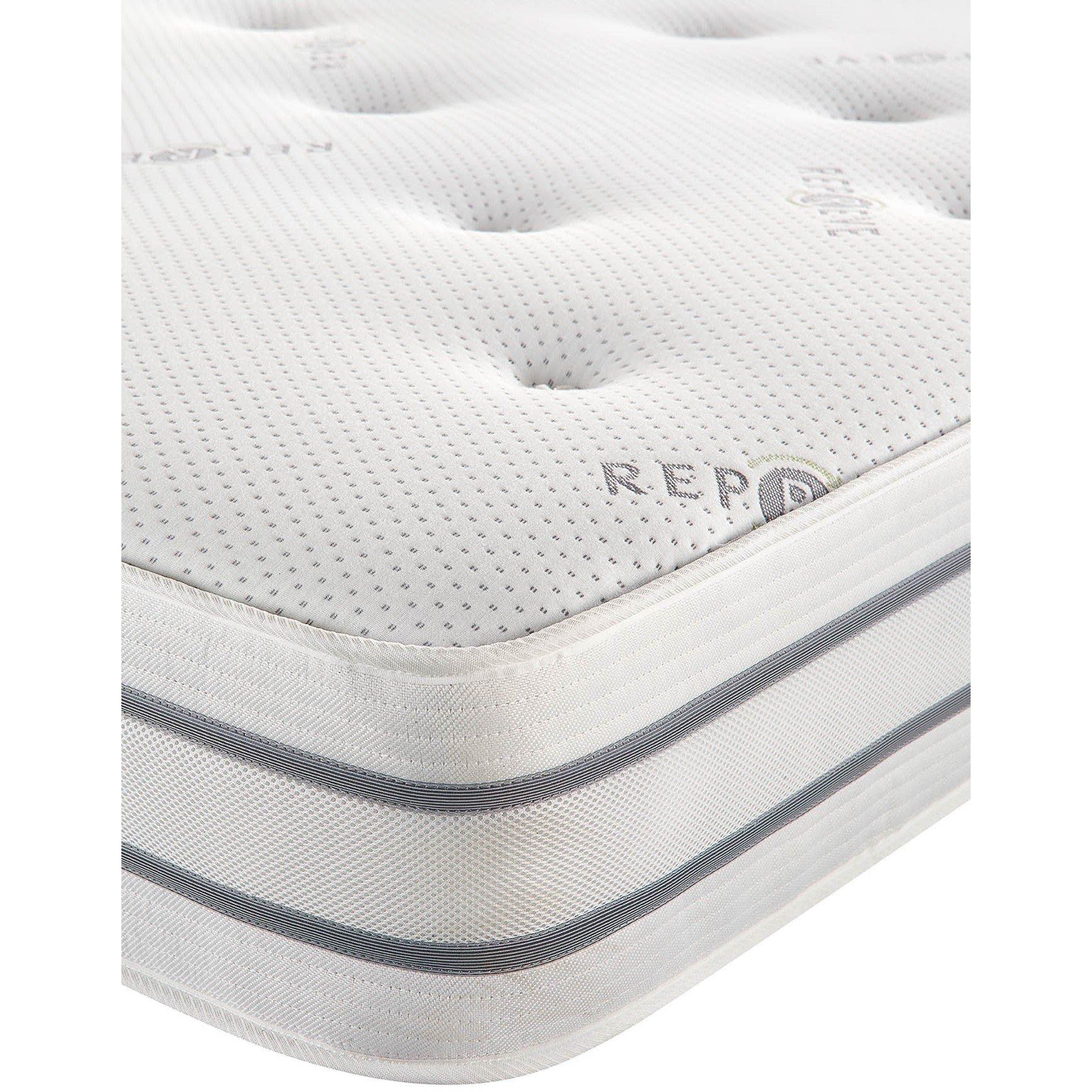 White - Aspire - Foam Dual Sided Pocket+ Mattress - 4