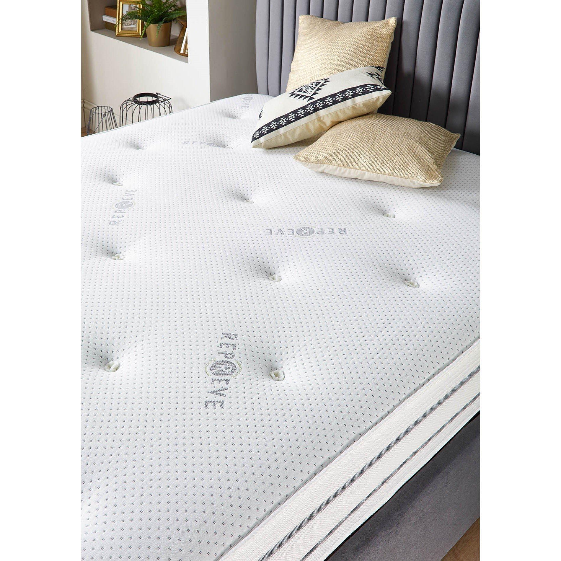 White - Aspire - Foam Dual Sided Pocket+ Mattress - 5