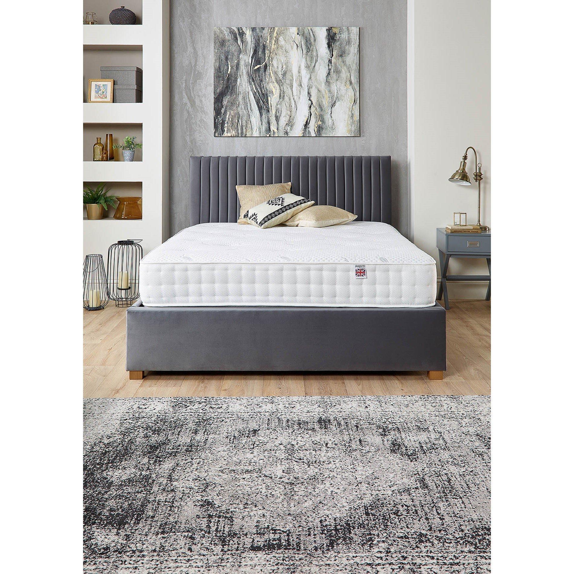 Aspire  Cashmere Wool Symphony Pocket+ Mattress - White - Single