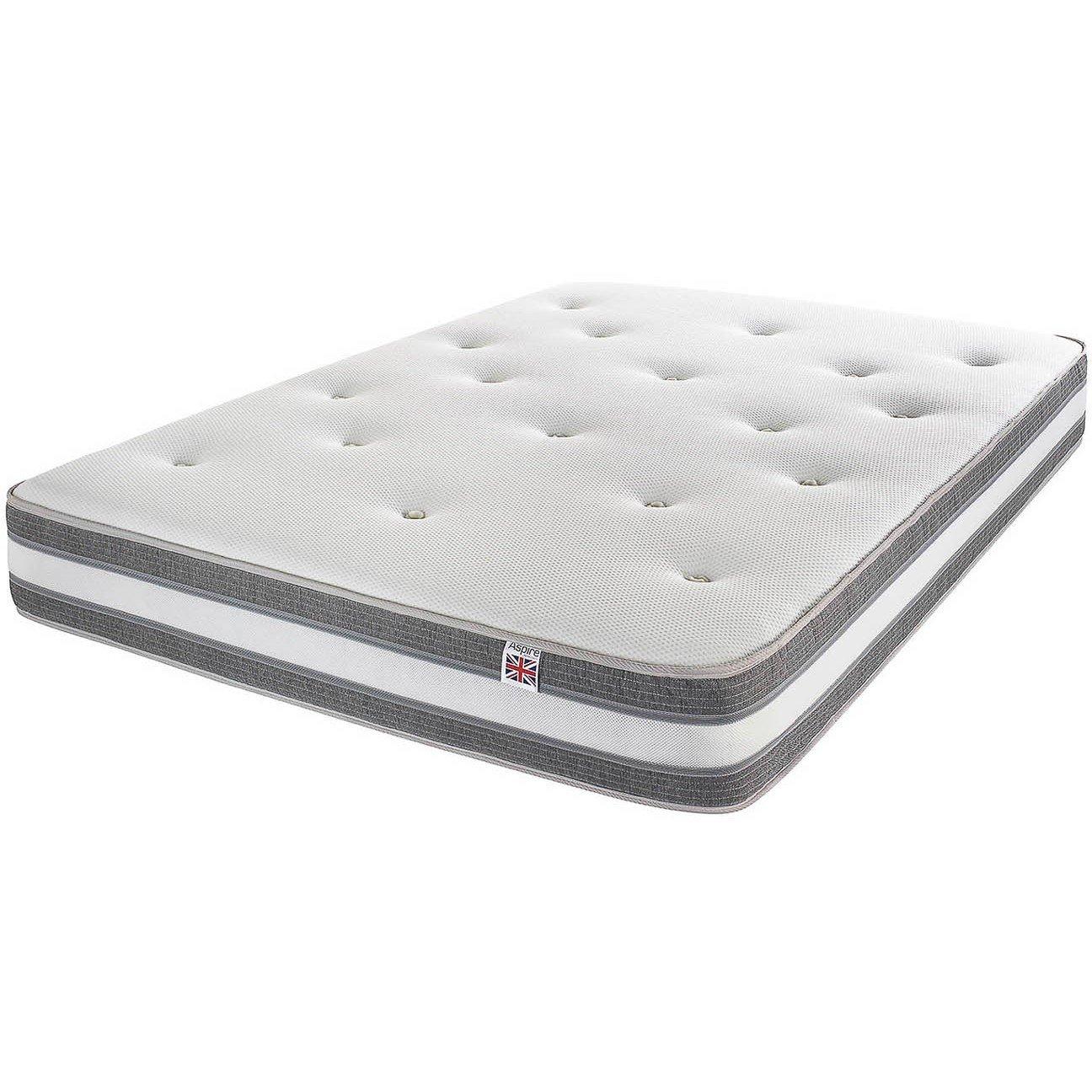 White - Aspire - Duo Breathe Airflow Pocket+ Mattress - 3