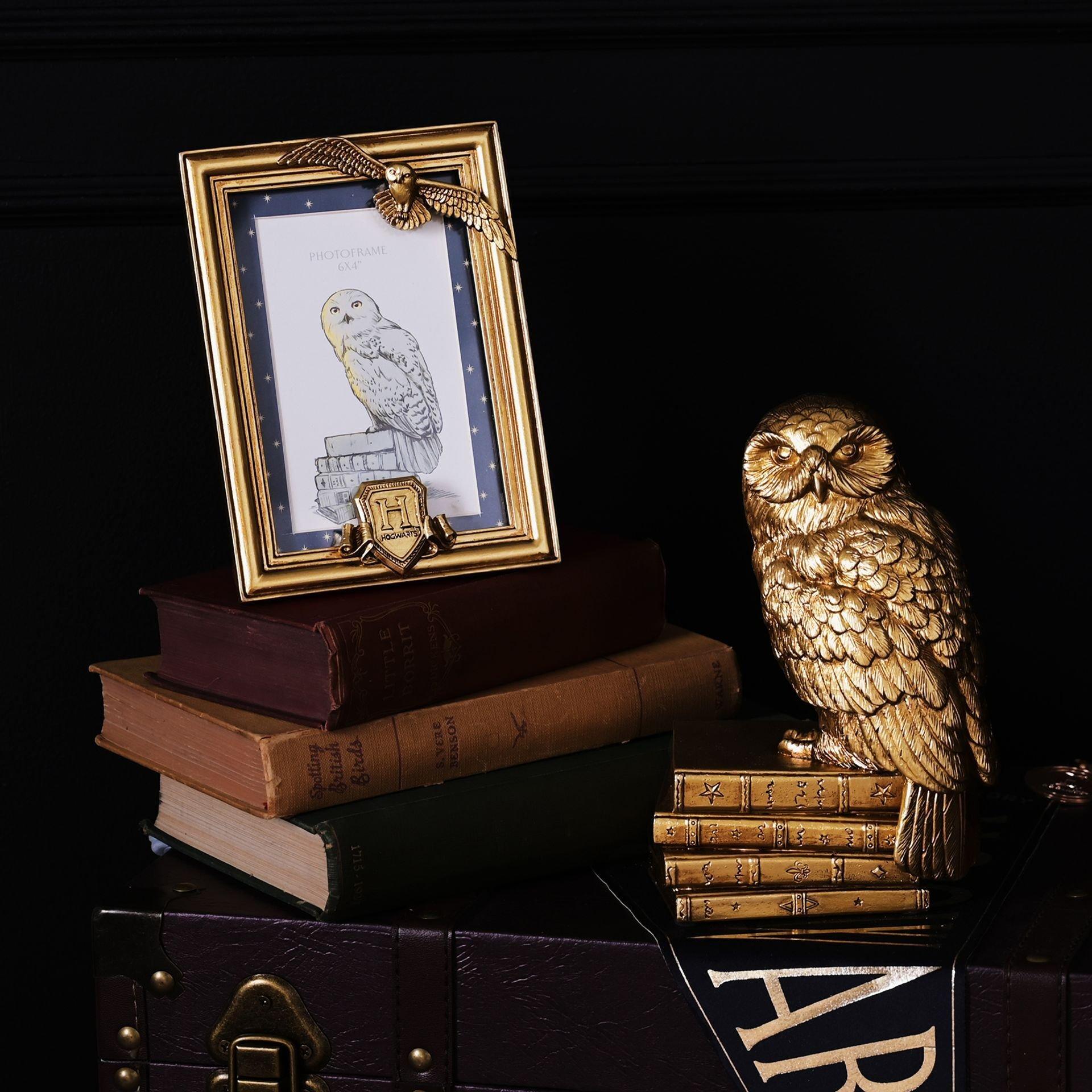 Multi - Harry Potter - Harry Potter Alumni Gold Photo Frame Hedwig - 5