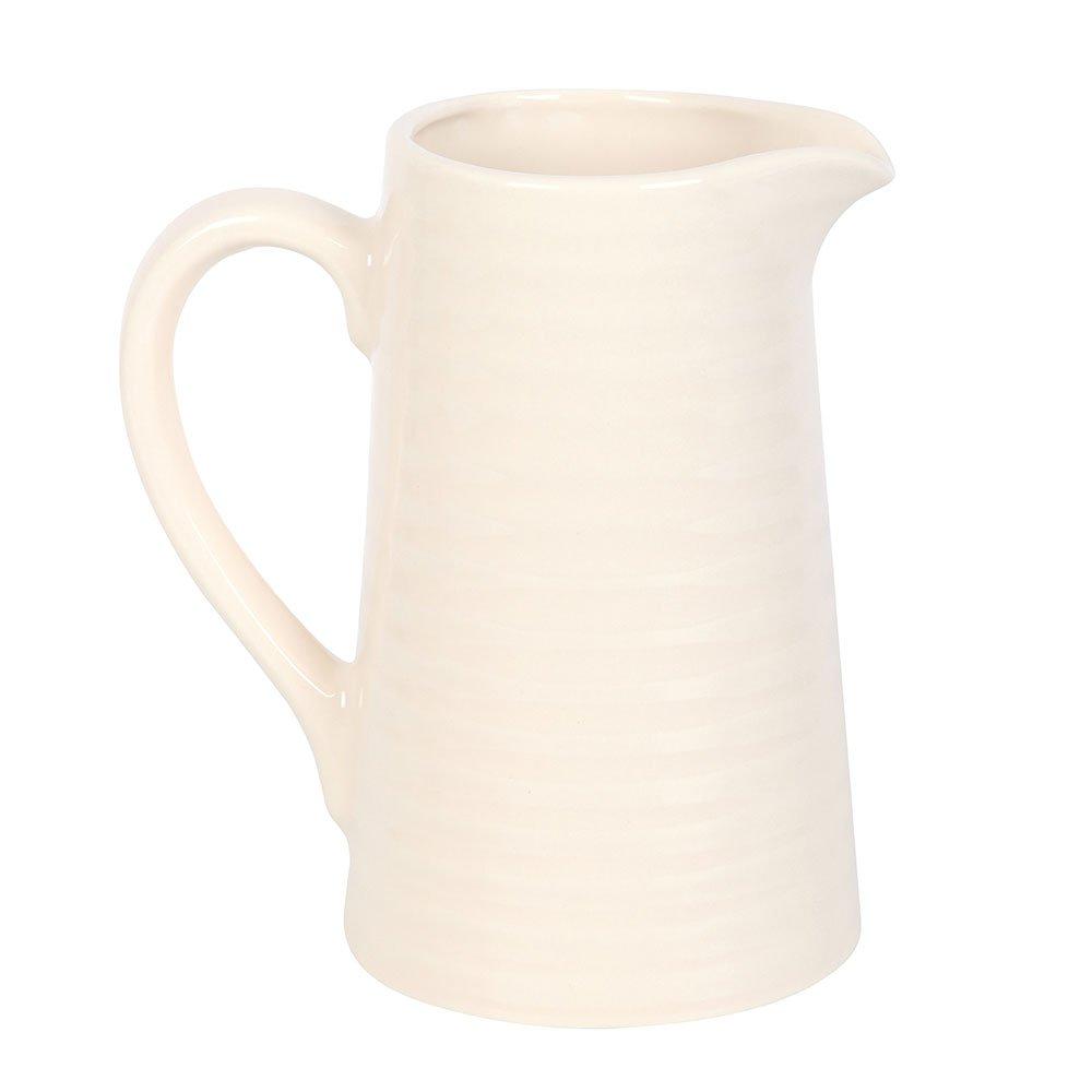 White - Something Different - Hello Sunshine Ceramic Flower Jug with 3D Sunflowe - 3
