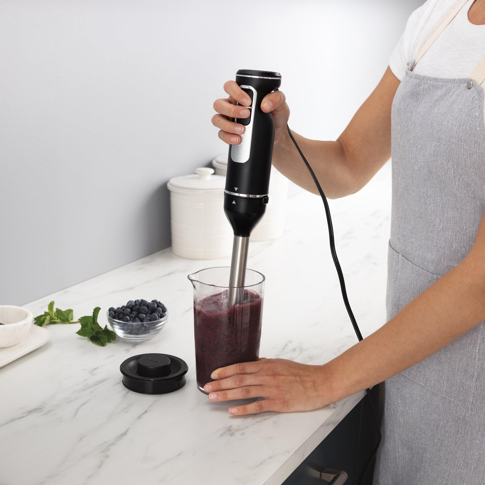 Black - Ninja - Foodi 2-in-1 Hand Blender & Mixer CI090UK - 2