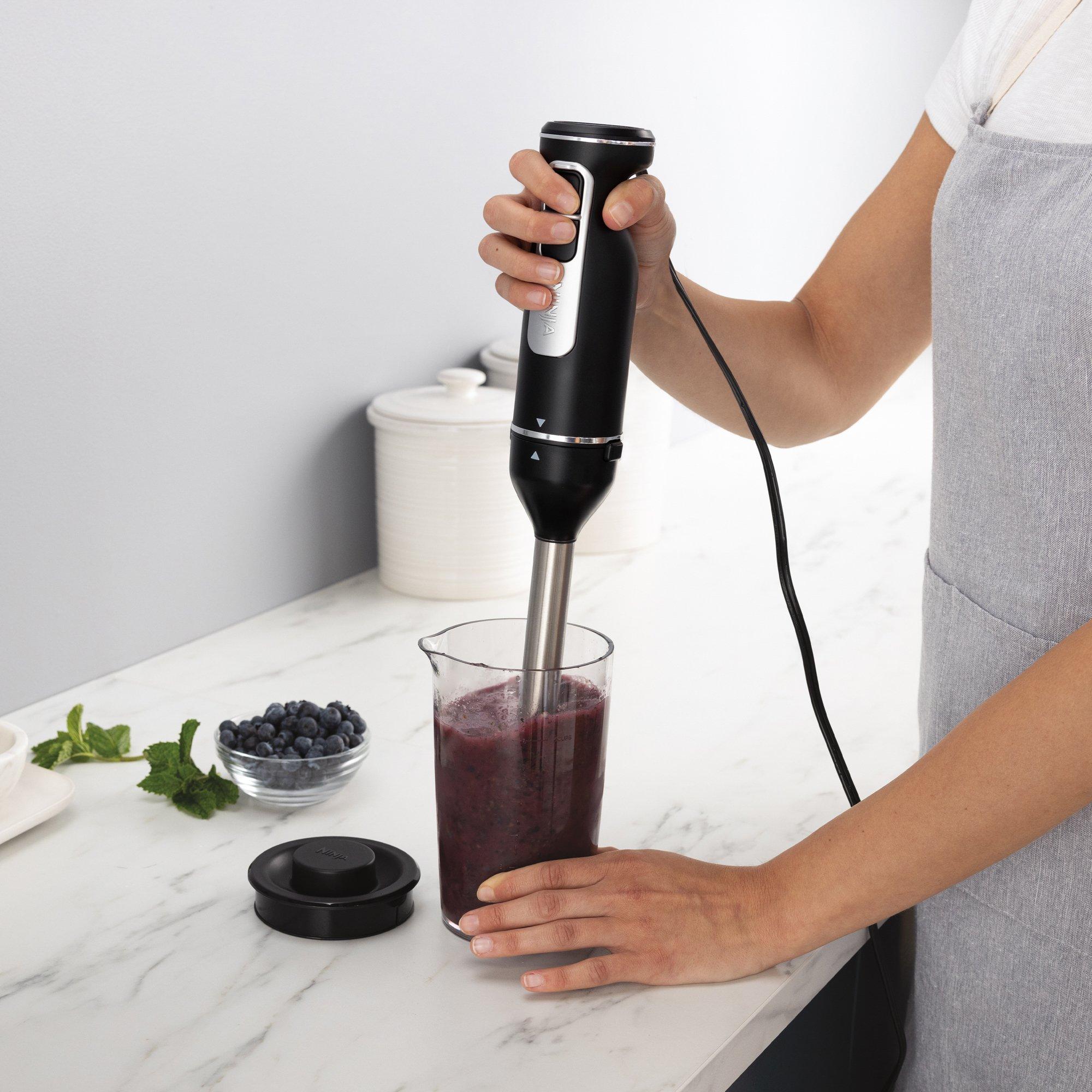 Black - Ninja - Foodi 3-in-1 Hand Blender - 4