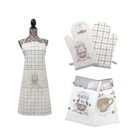Country Club Kitchen Set 3 Piece Powered by Coffee